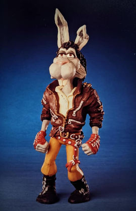 Speed Demon Michael Rabbit Puppet