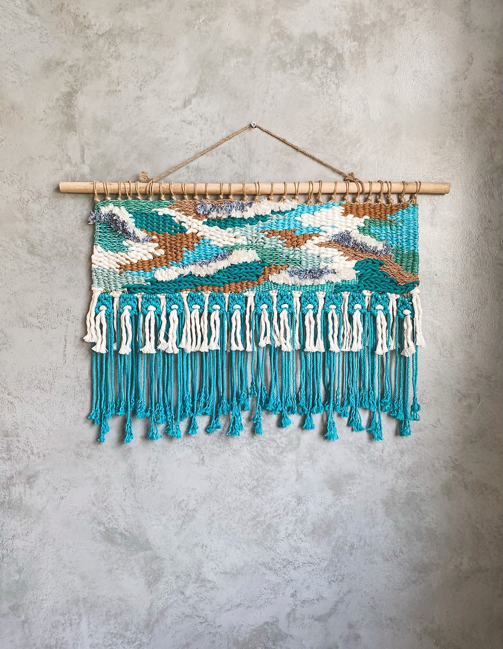 Hình thu nhỏ: TEA GARDEN Woven Wallhanging