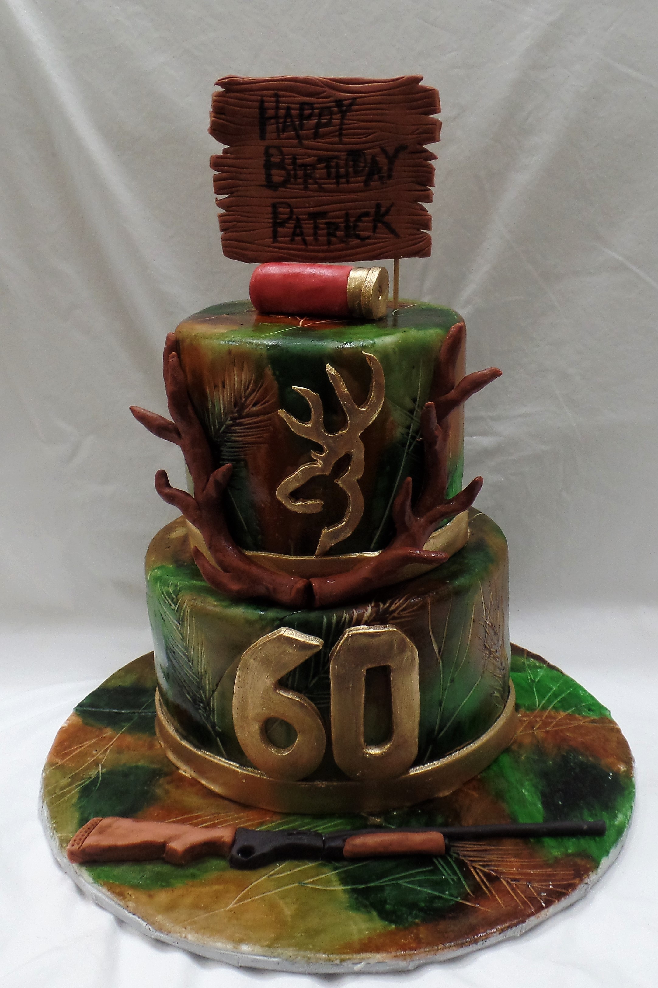 Hunting Birthday Cake