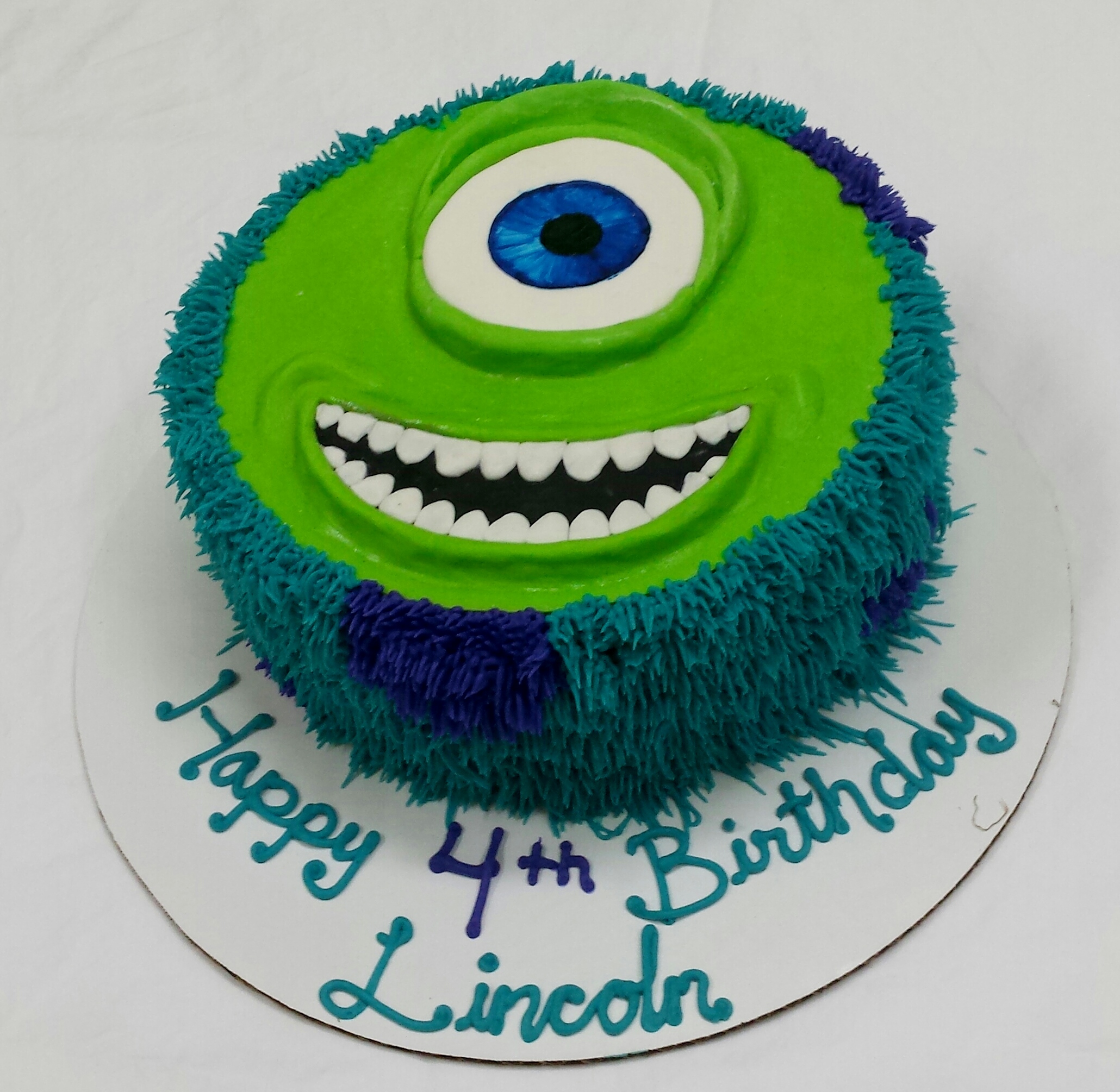 Monsters Inc Birthday Cake