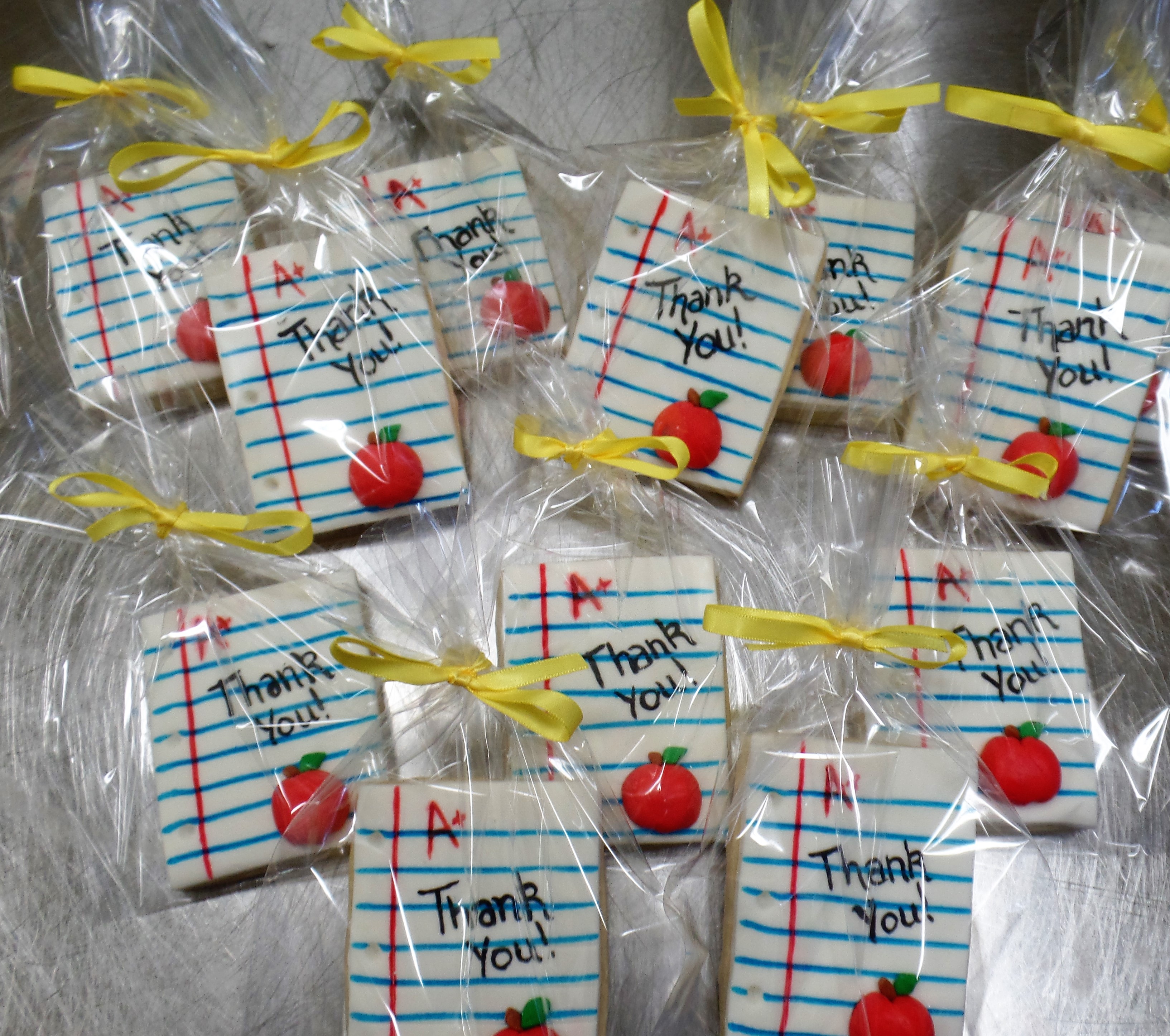 Teacher Appreciation Cookies