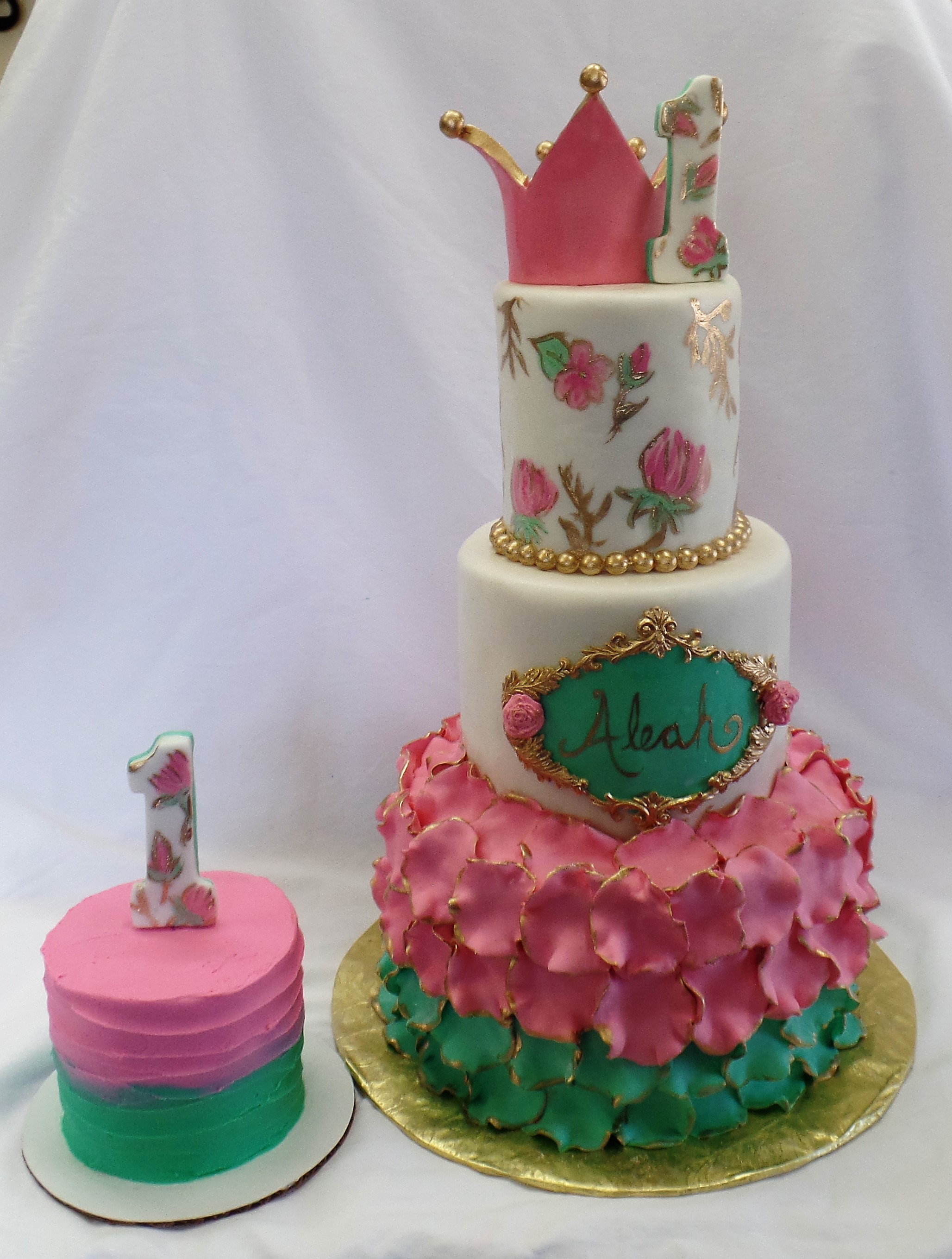 Elegant Birthday Cake