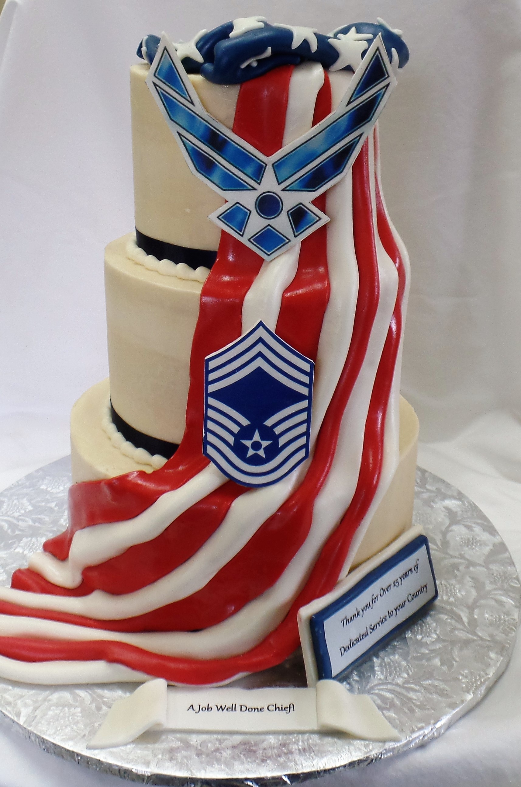 Air Force Retirement Cake