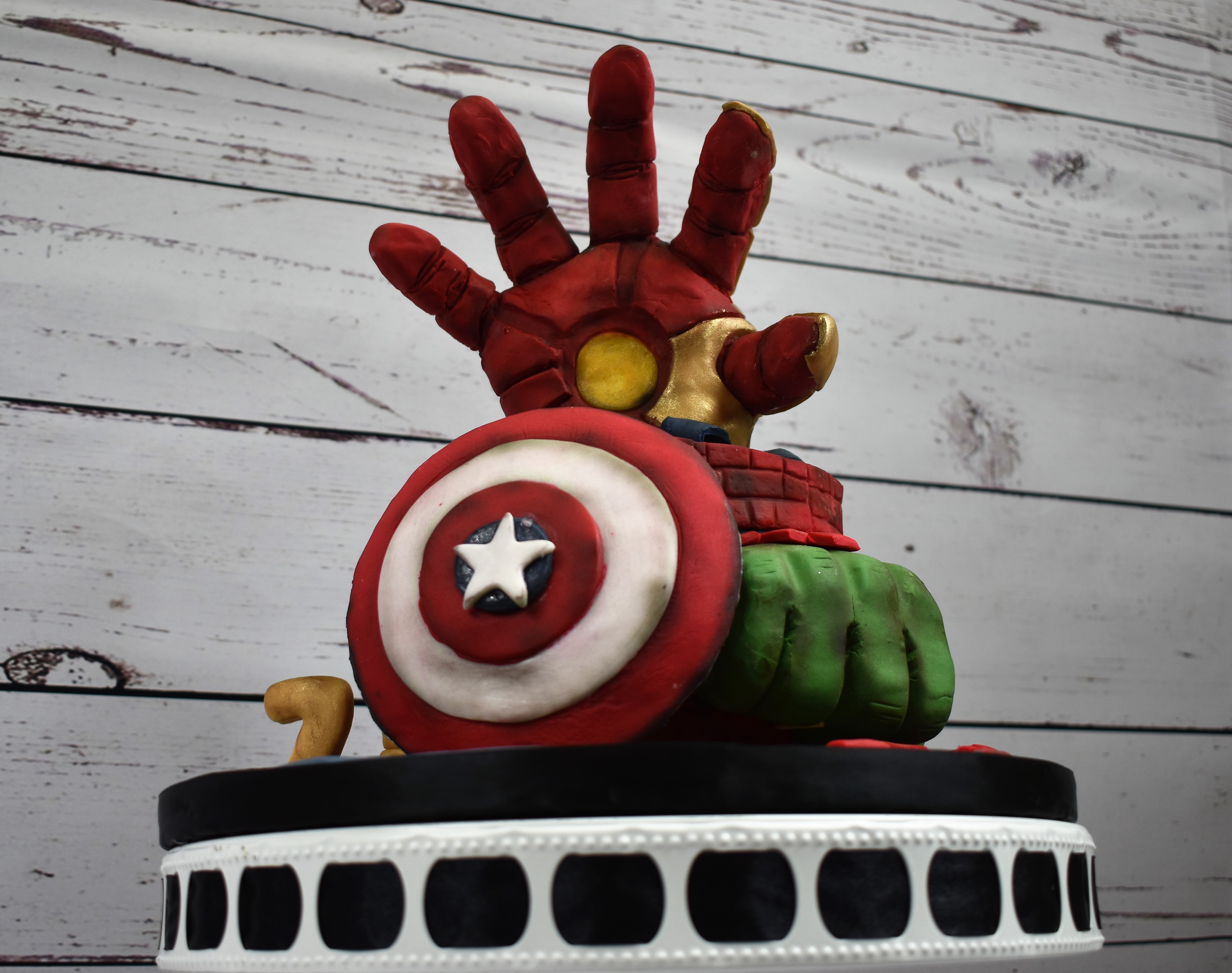 Super Hero Birthday Cake