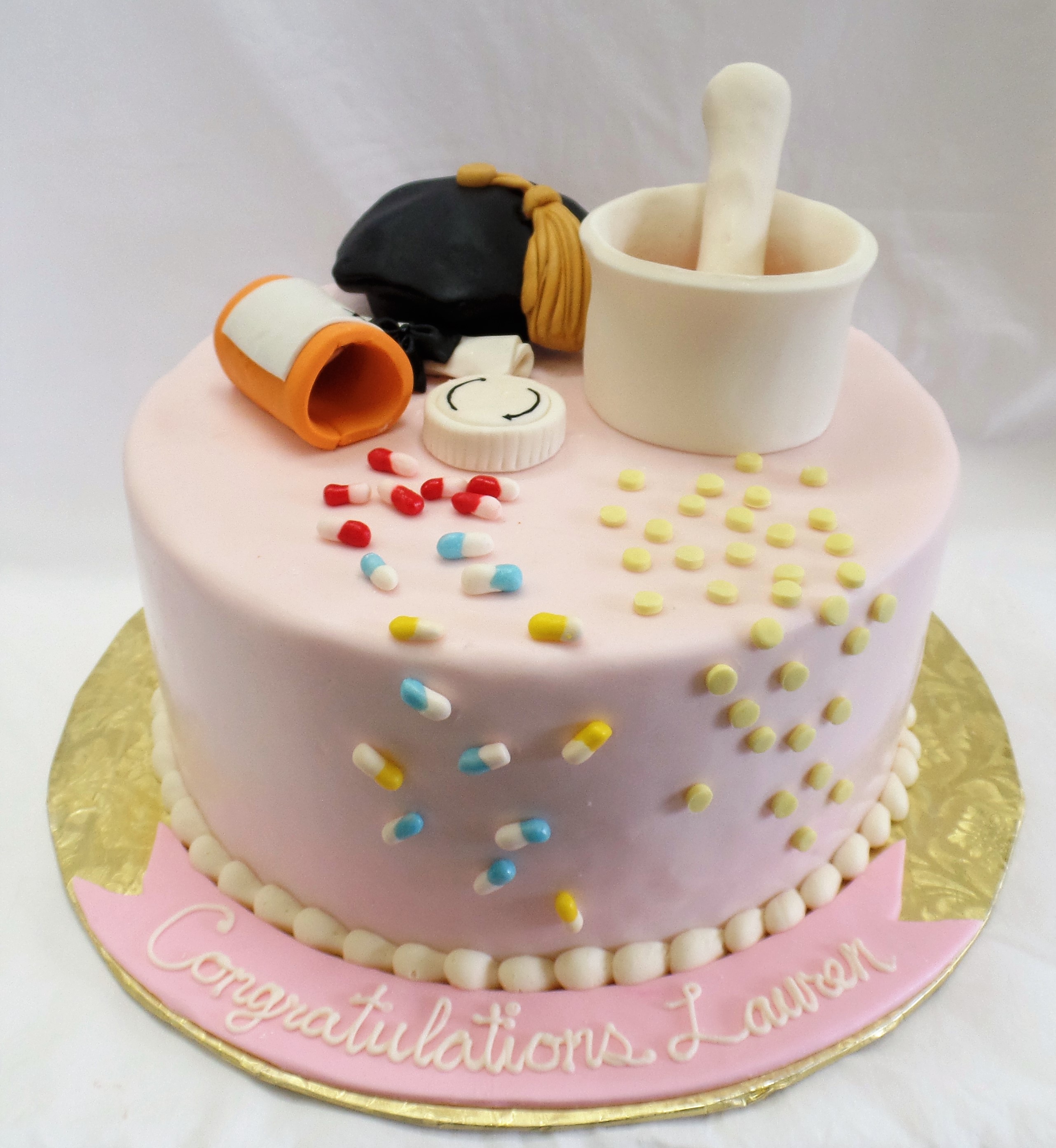 Pharmacy Graduation Cake