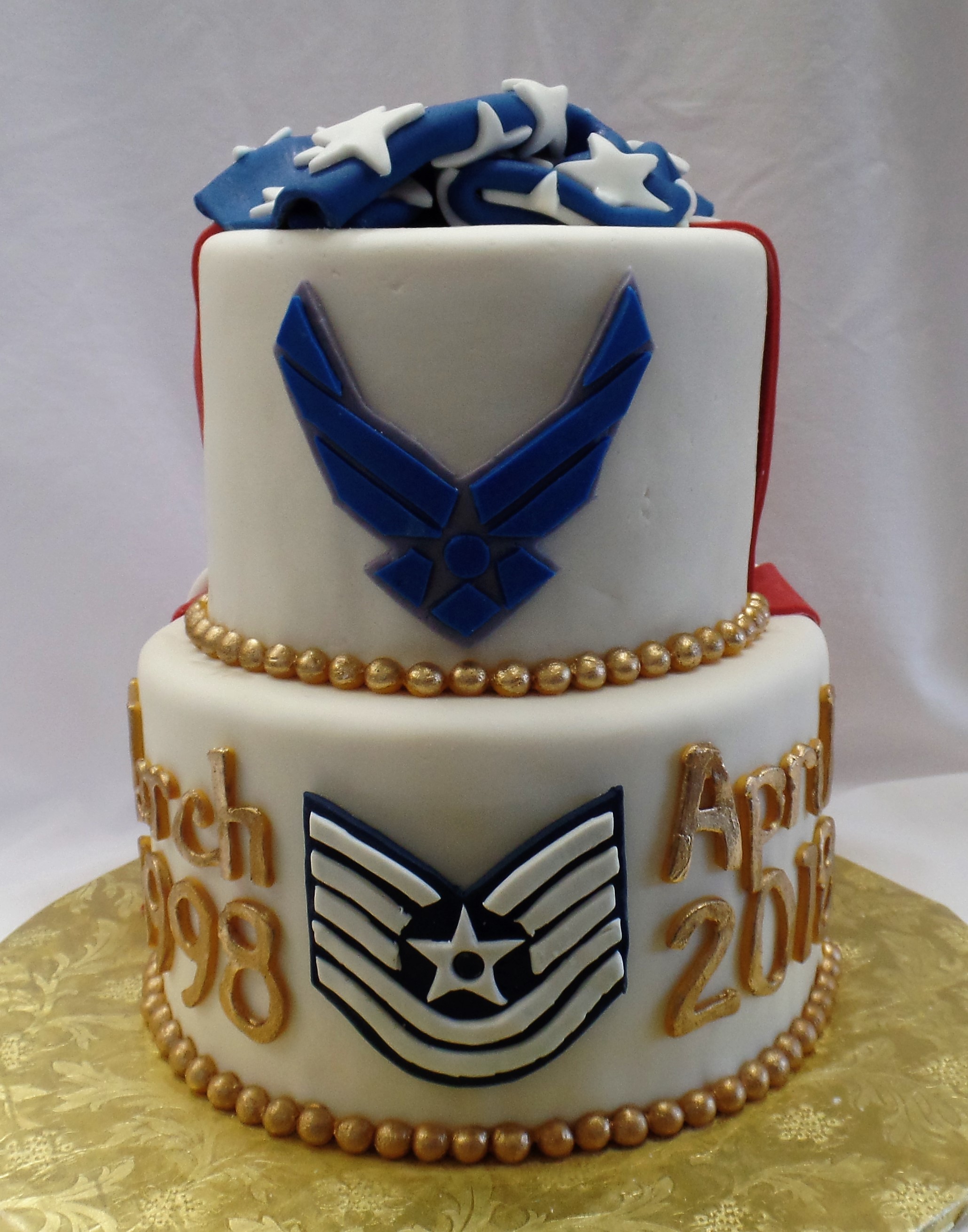 Air Force Retirement Cake