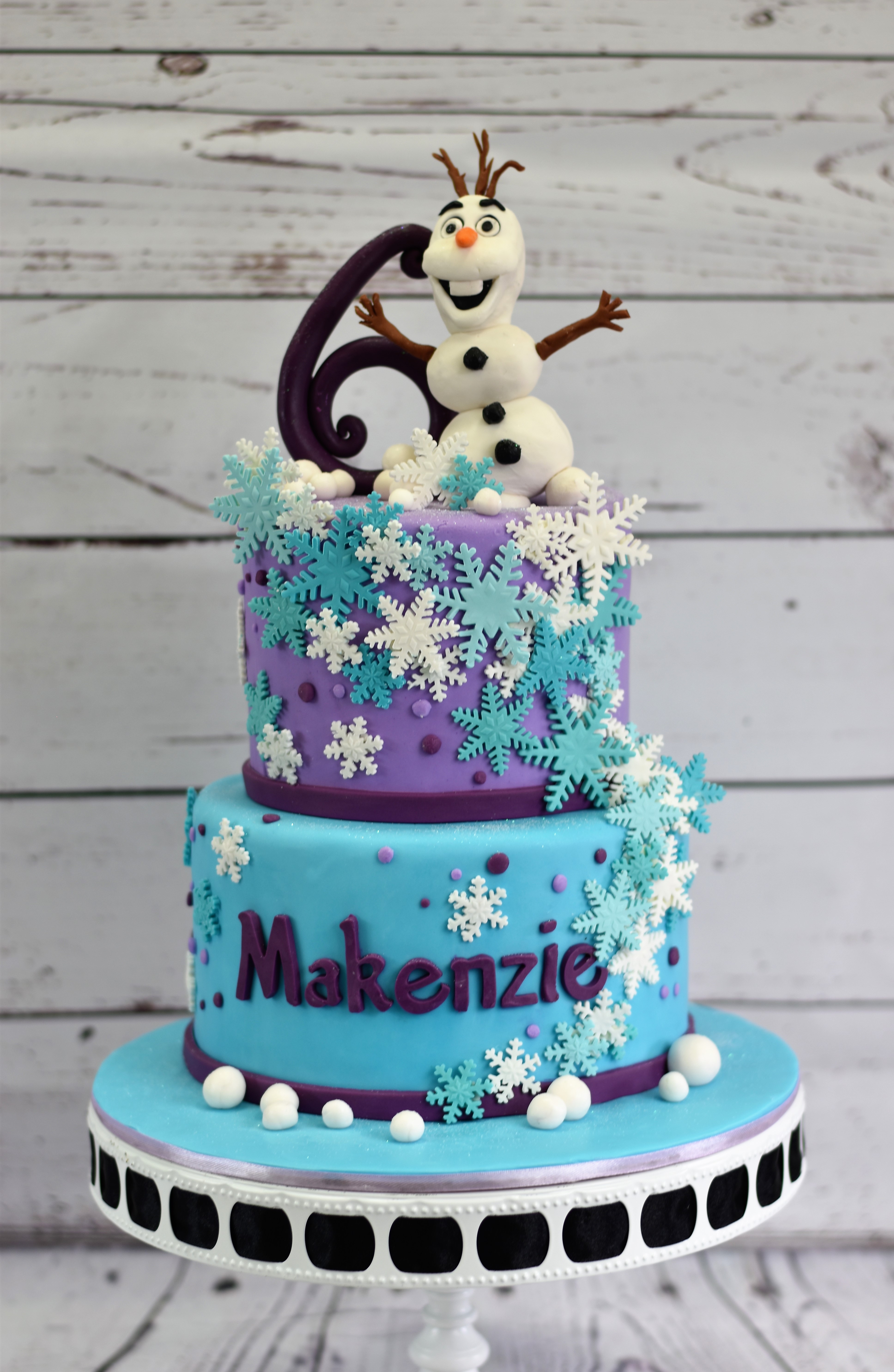 Olaf Birthday Cake