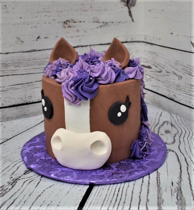 Horse Birthday Cake
