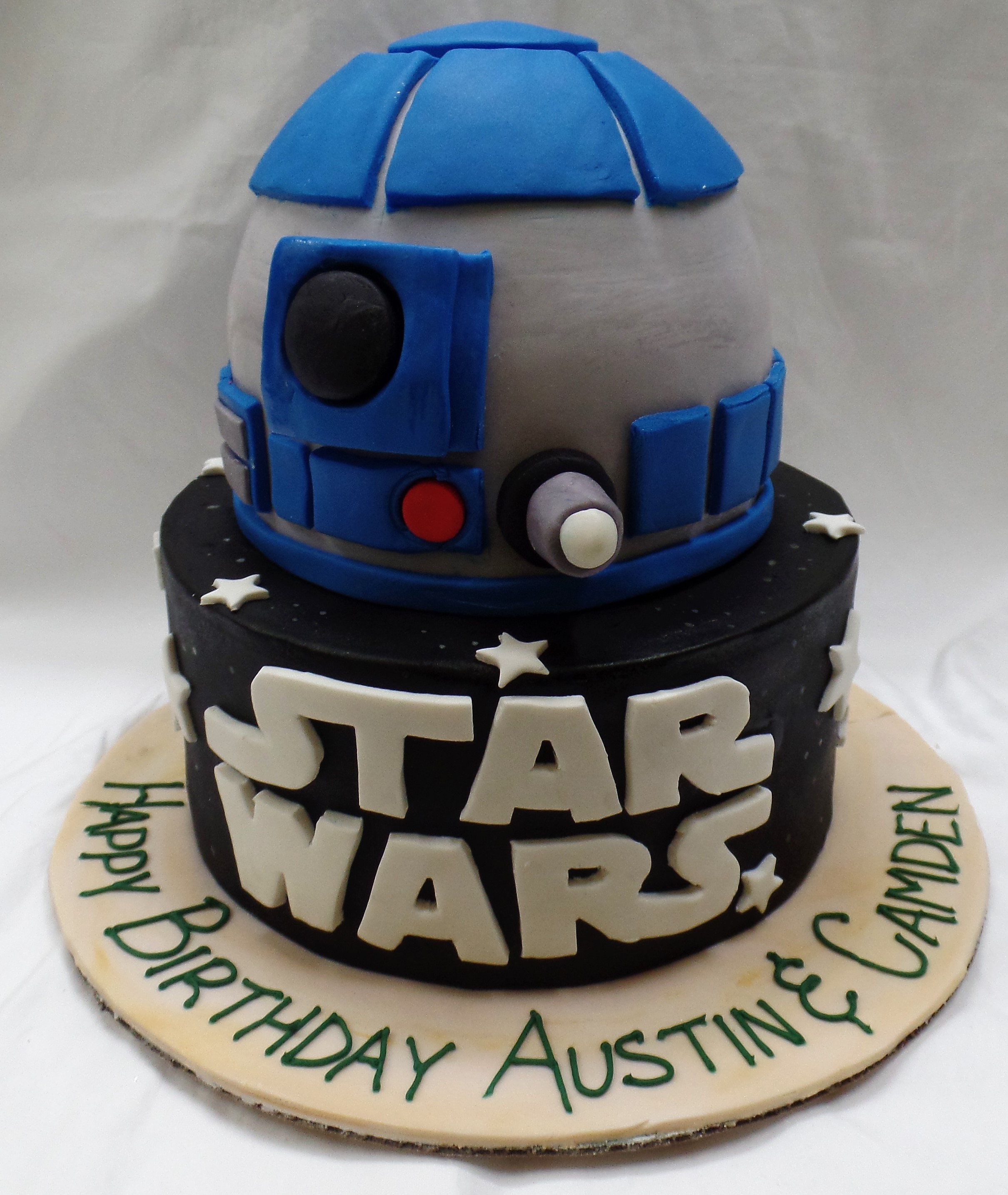 R2D2 Star Wars Birthday Cake