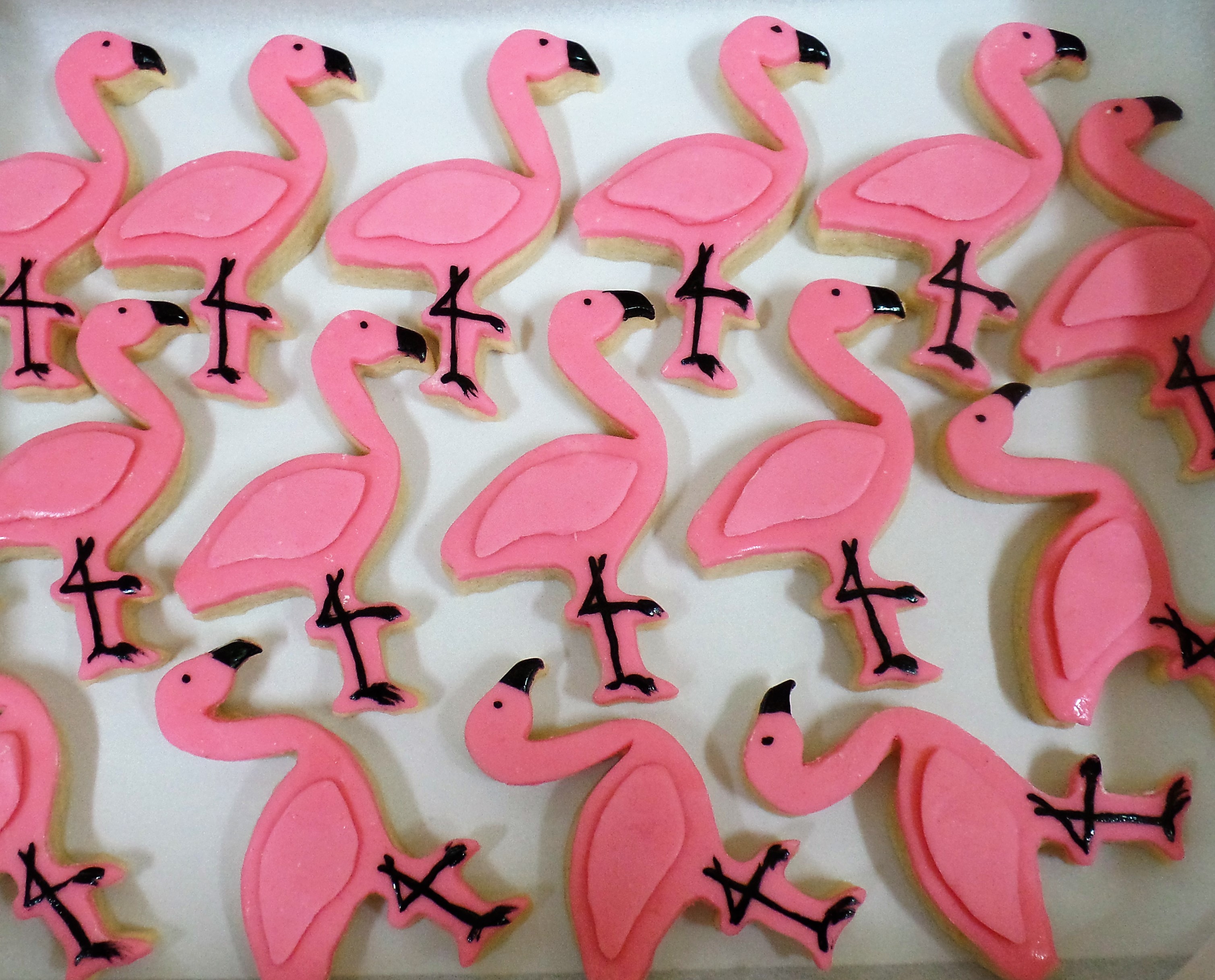 Flamingo Cookies