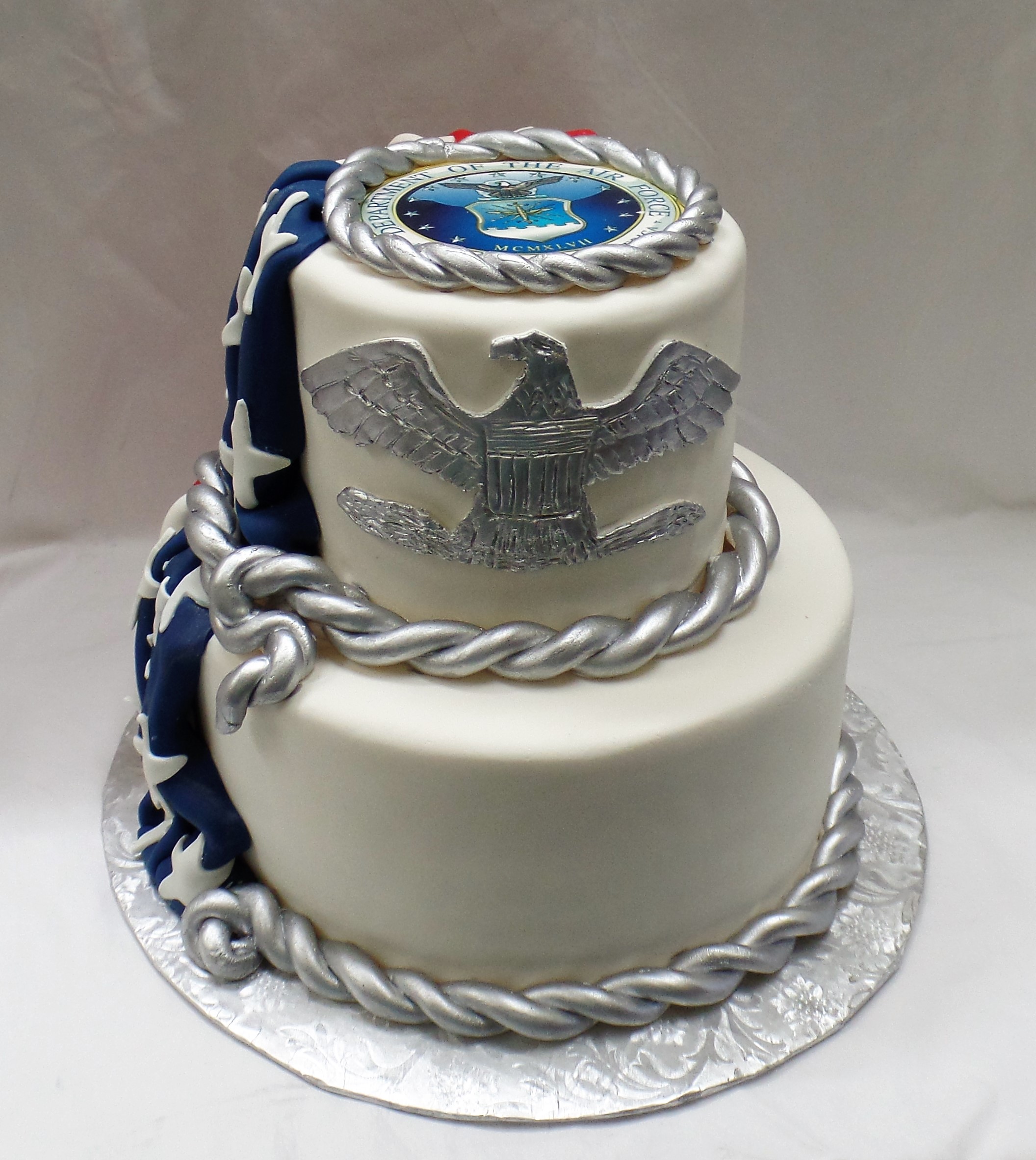 Colonel Retirement Cake