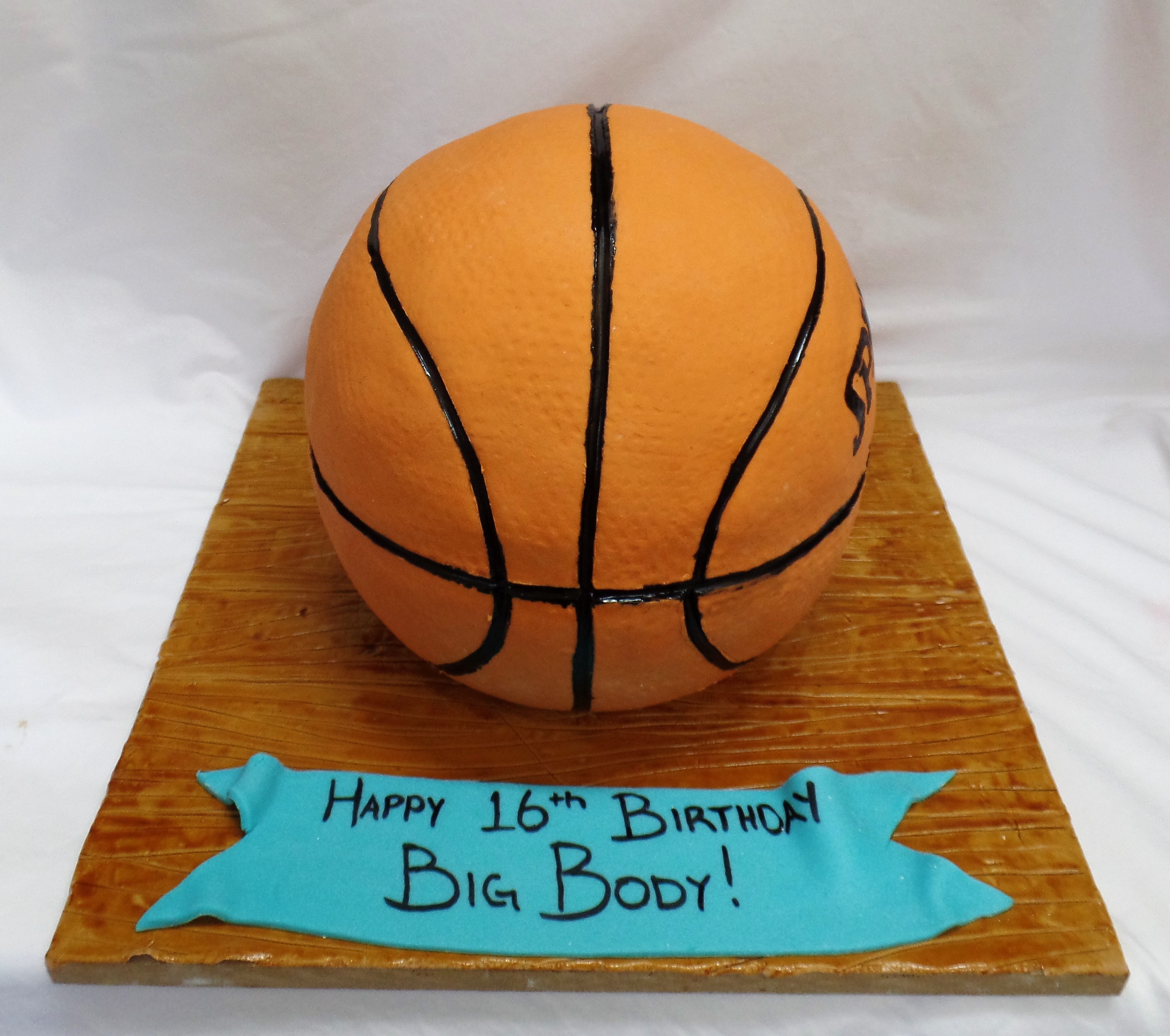 Basketball Birthday Cake