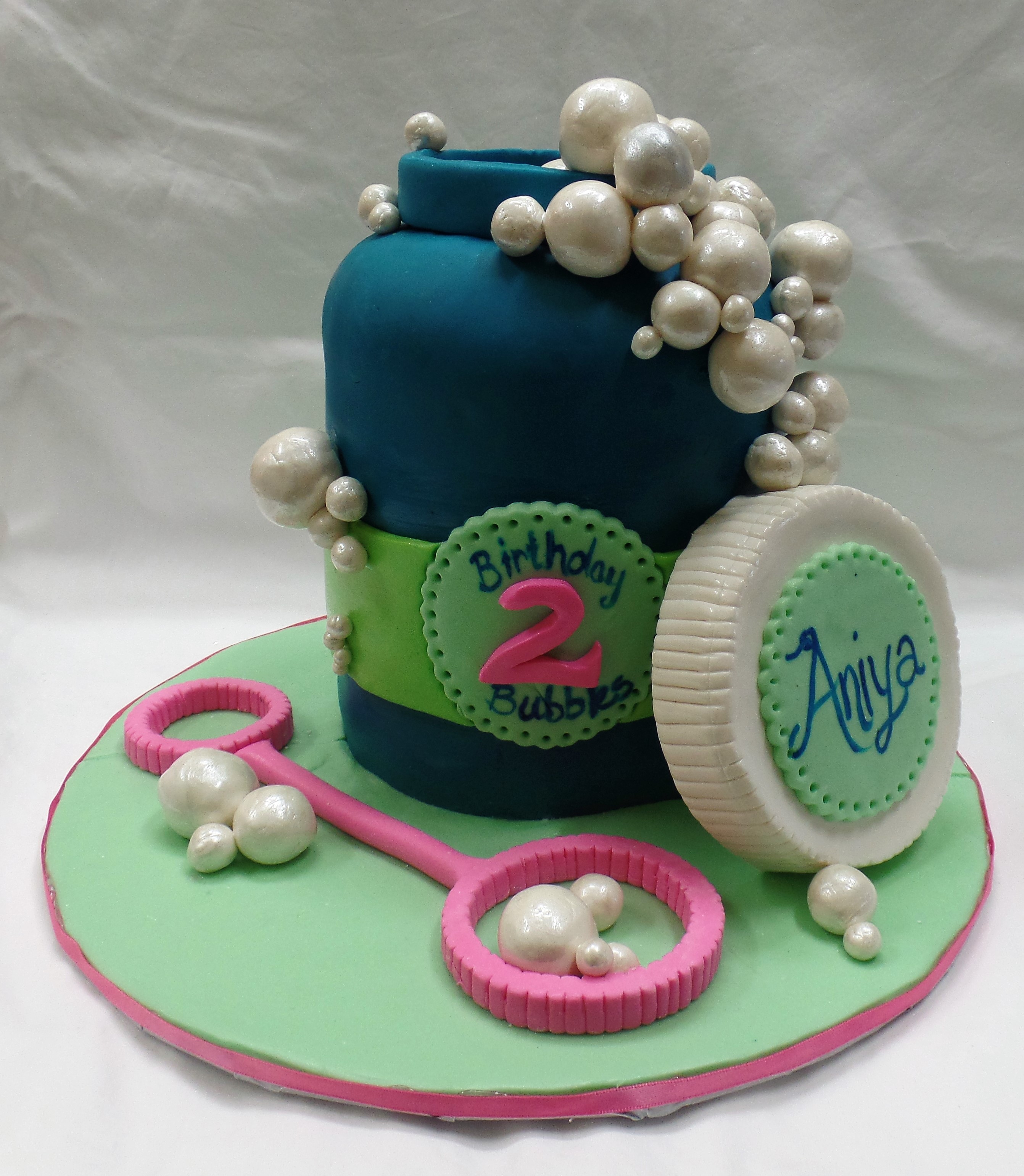 Bubbles Birthday Cake