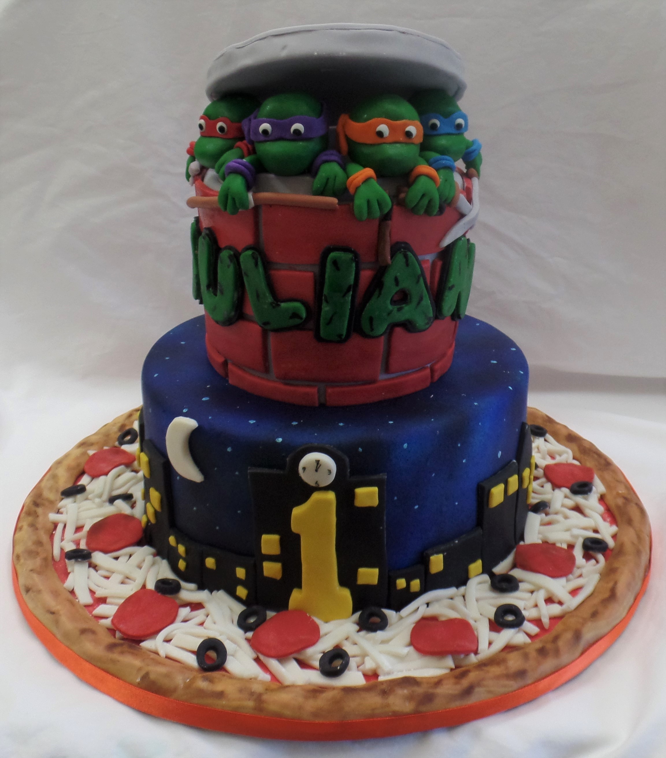 TMNT Birthday Cake