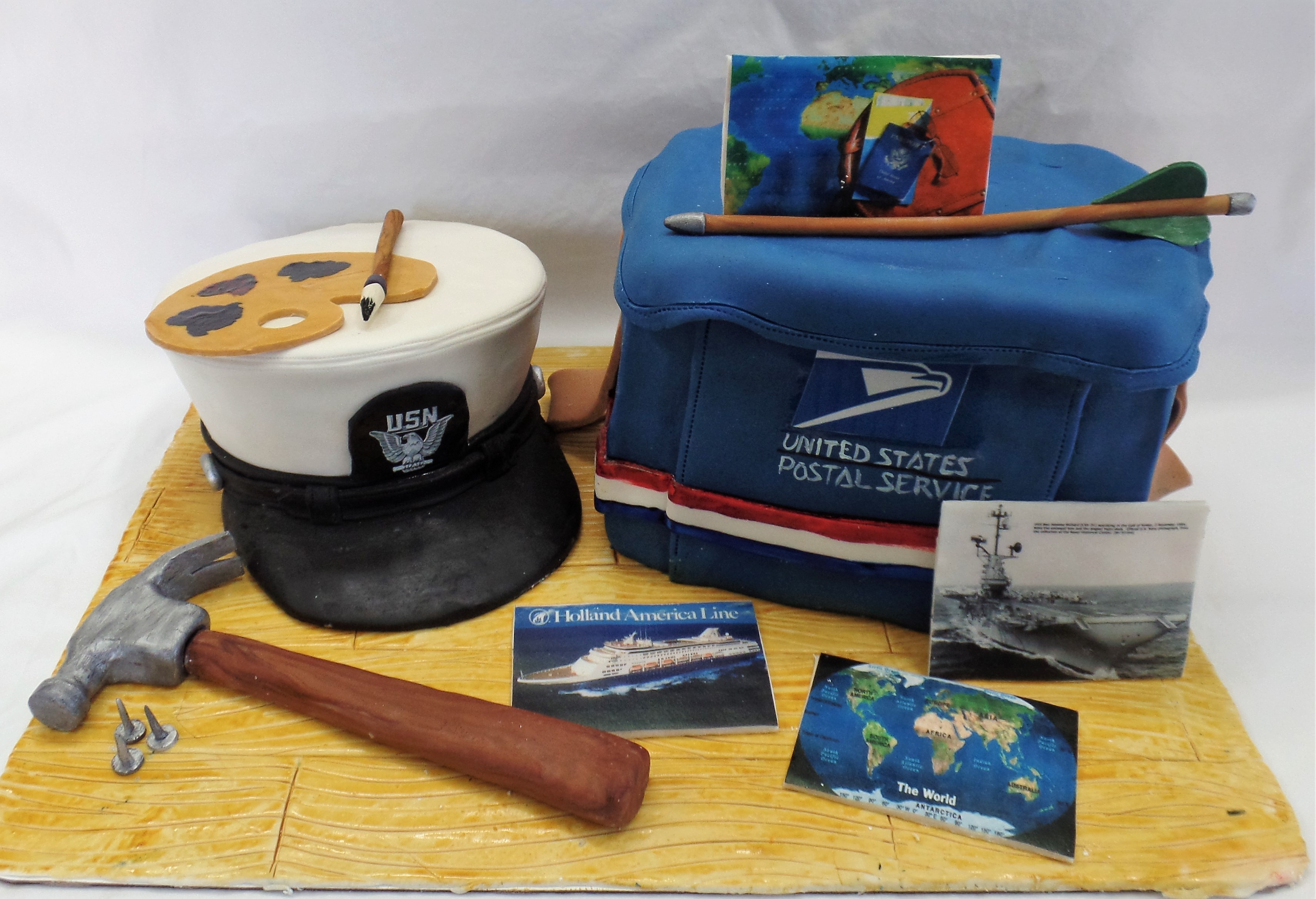 Hobby/Career Birthday Cake