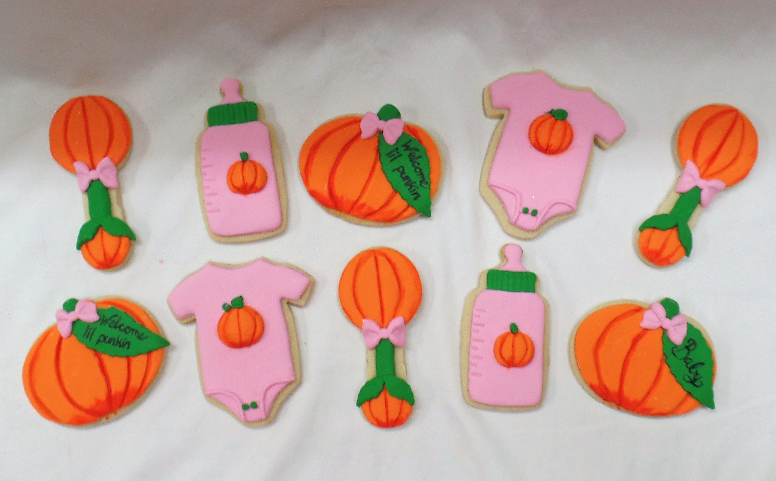 Pumpkin Baby Cookies