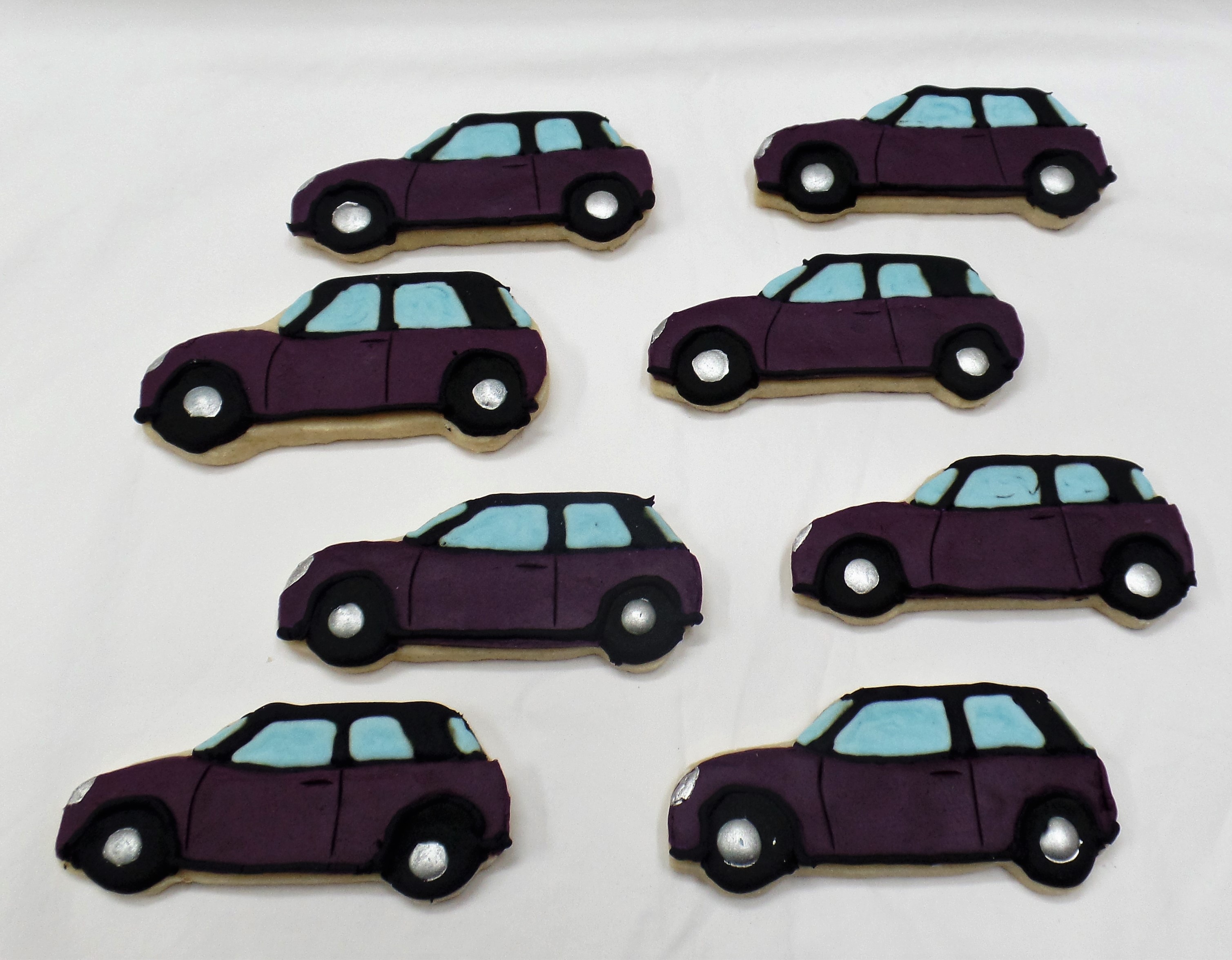 Mini Cooper Cookies