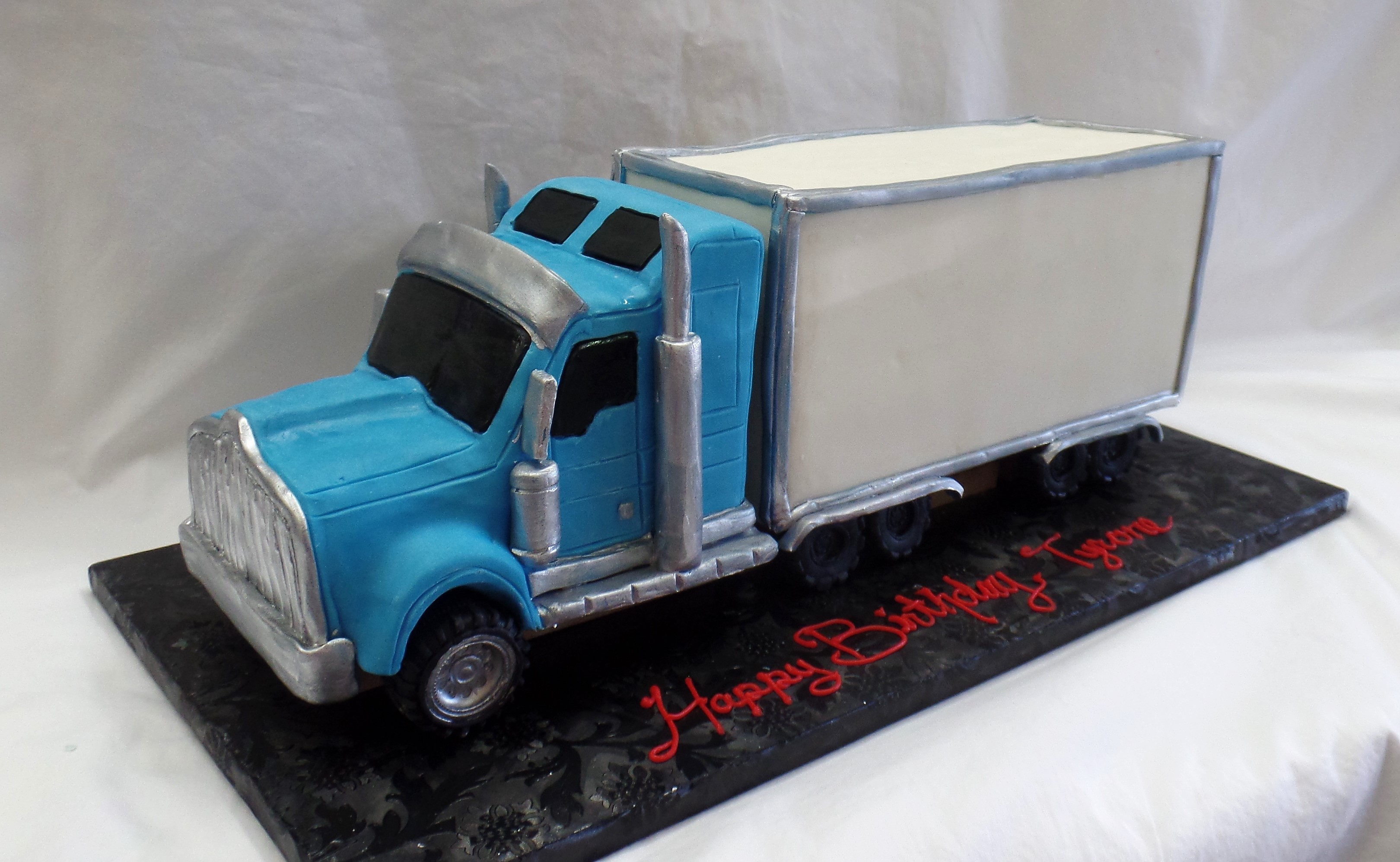 Trucker's Birthday Cake