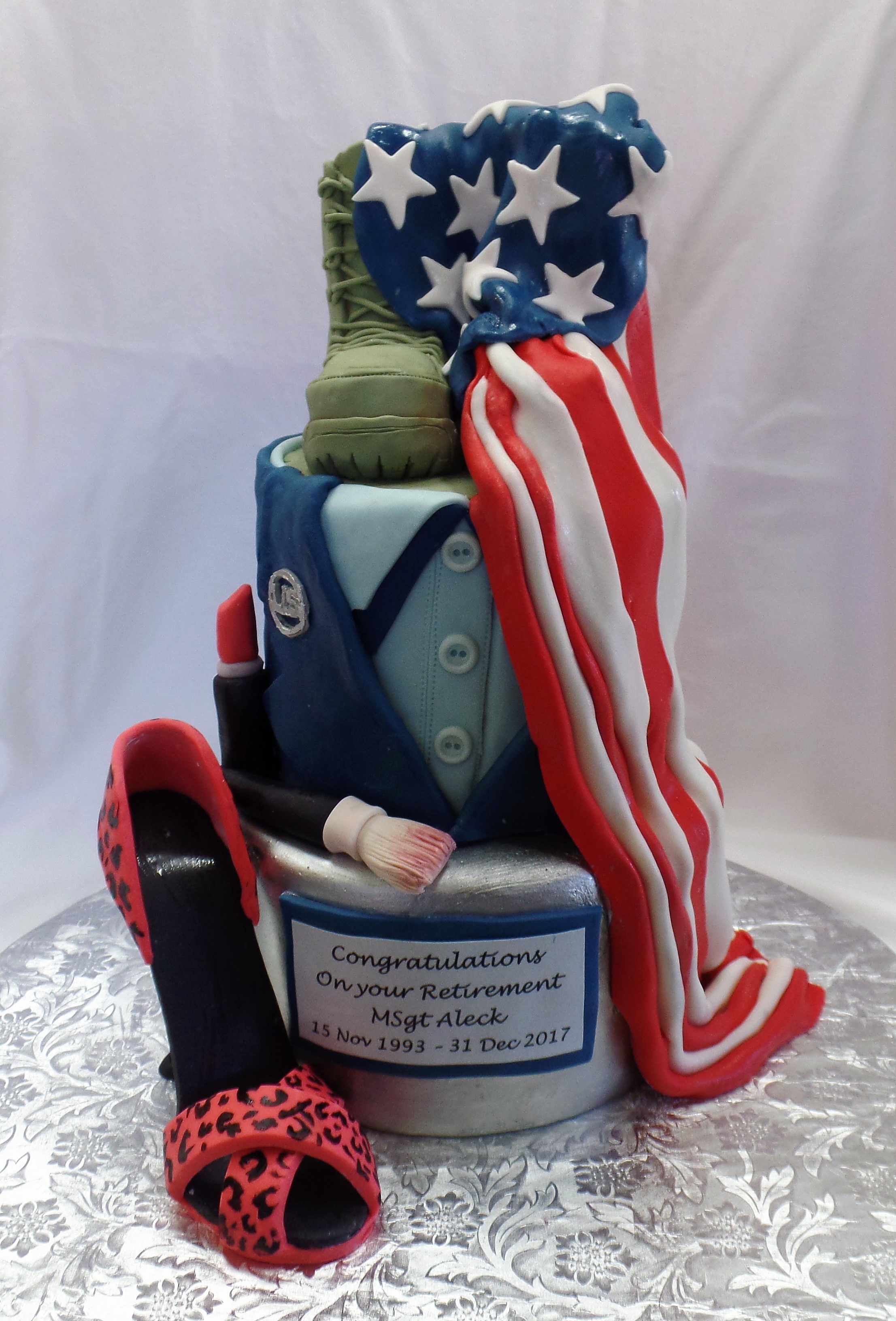 Air Force Retirement Cake