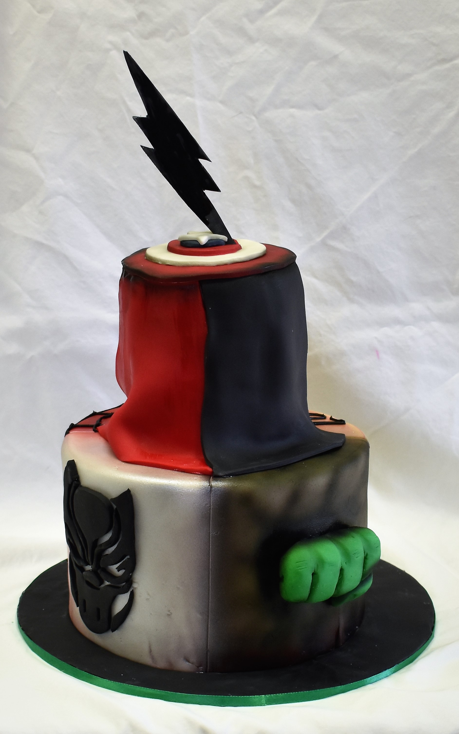 Superhero Birthday Cake