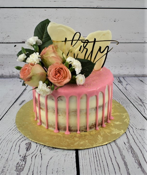 Thirty Birthday Cake