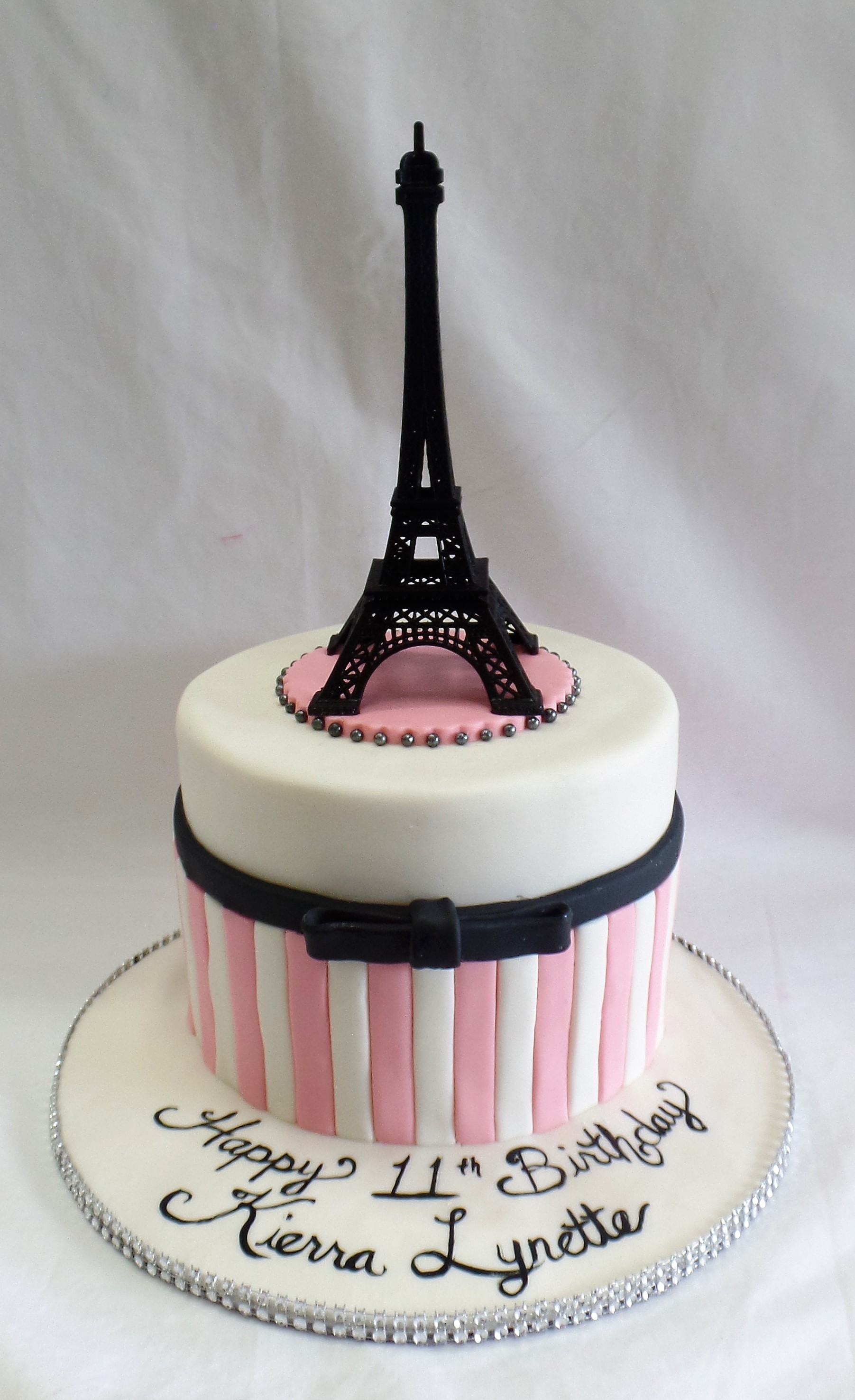 Paris Birthday Cake