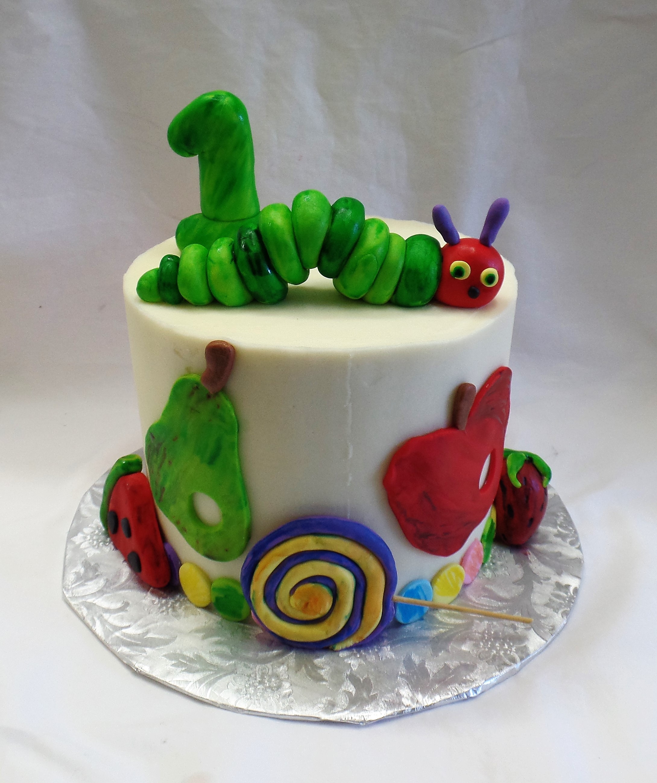 Very Hungry Caterpillar Cake