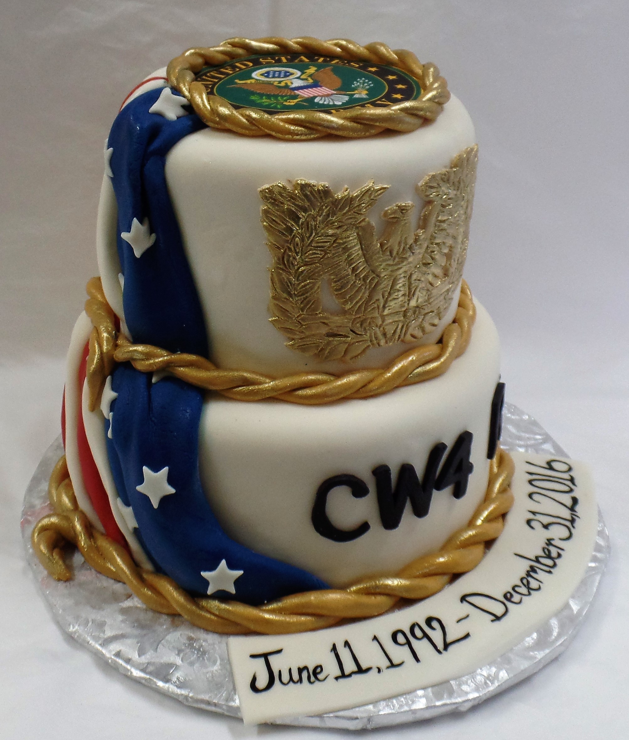 Army Retirement Cake