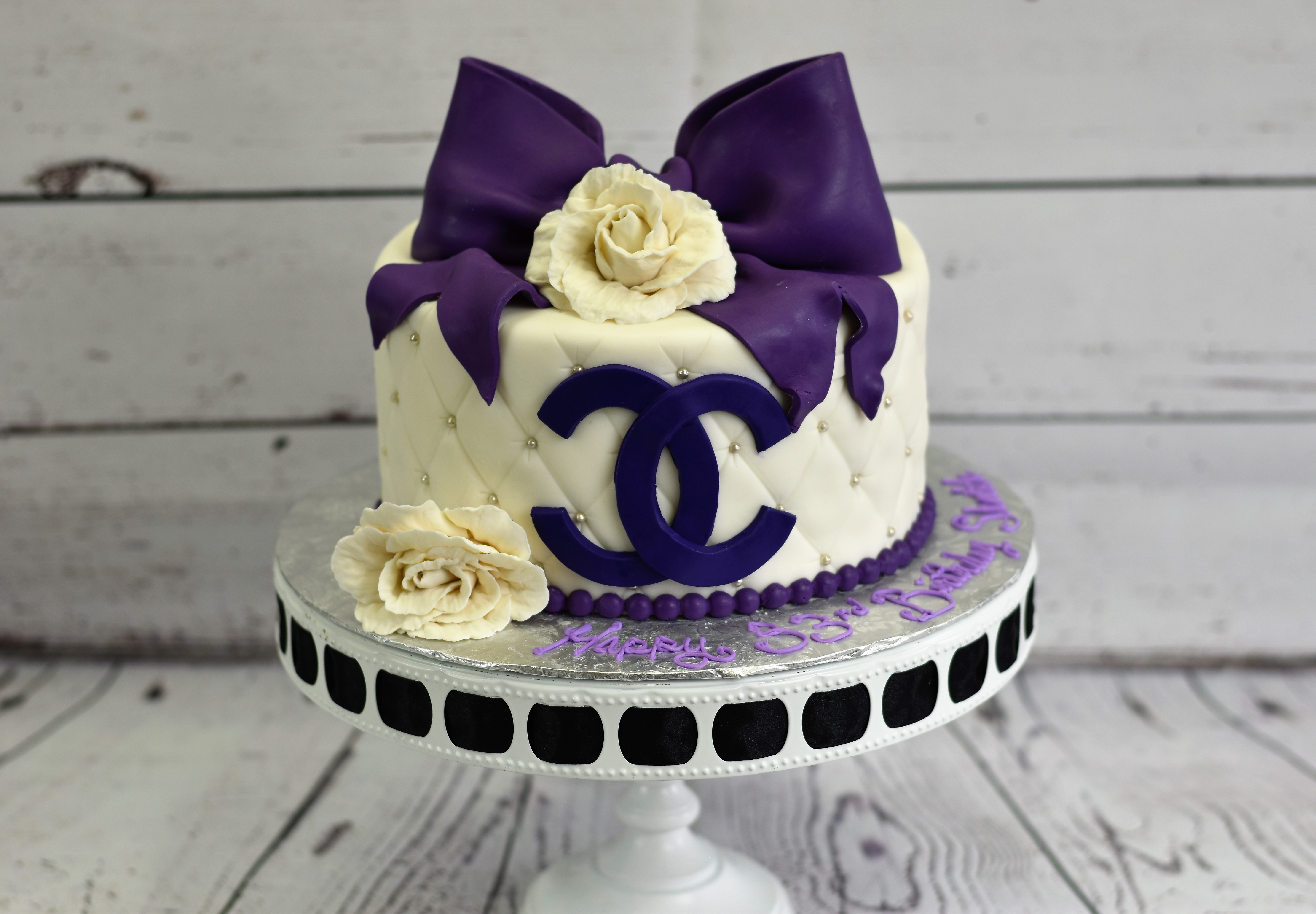 Chanel Birthday Cake