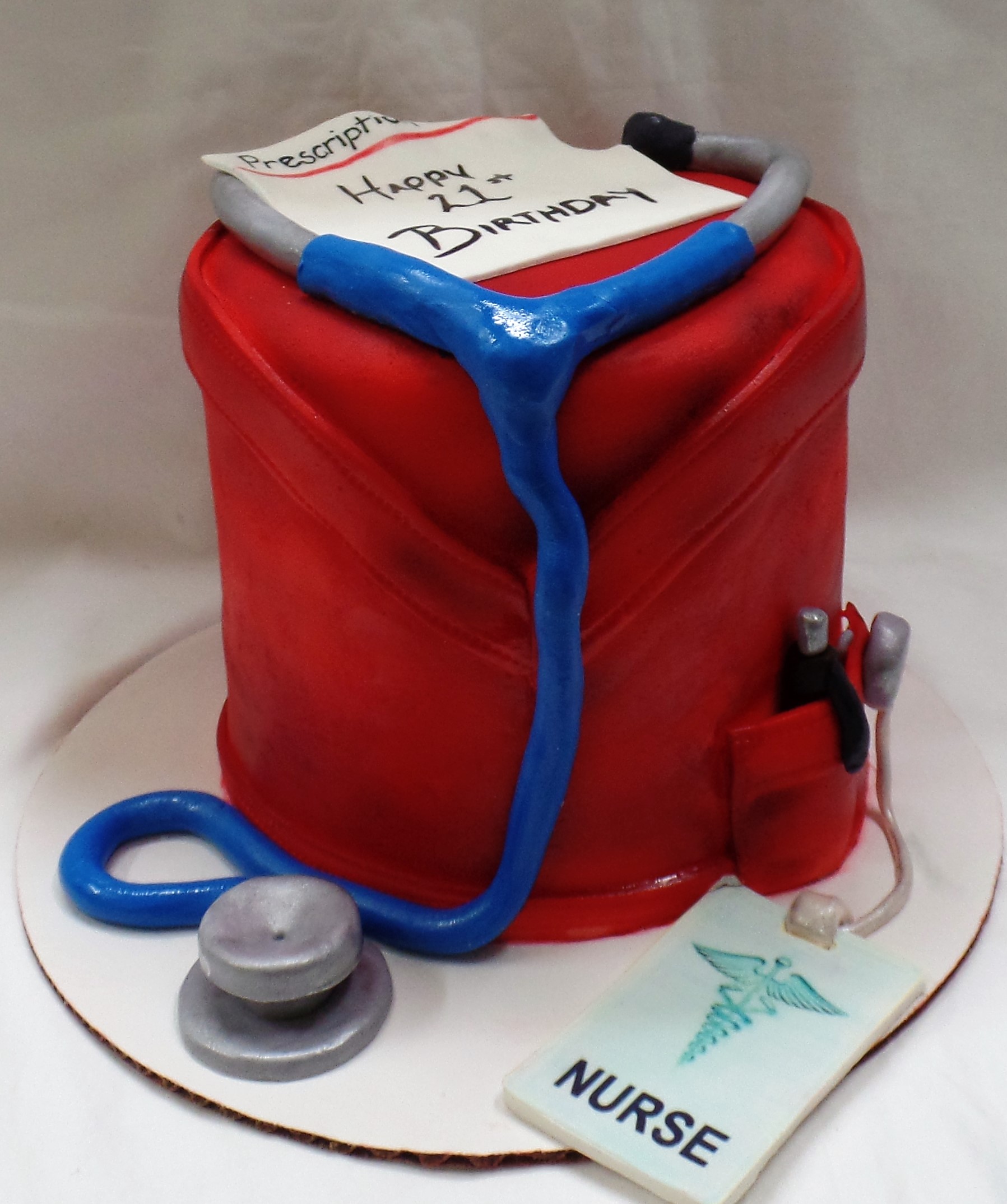 Nurse's Birthday Cake