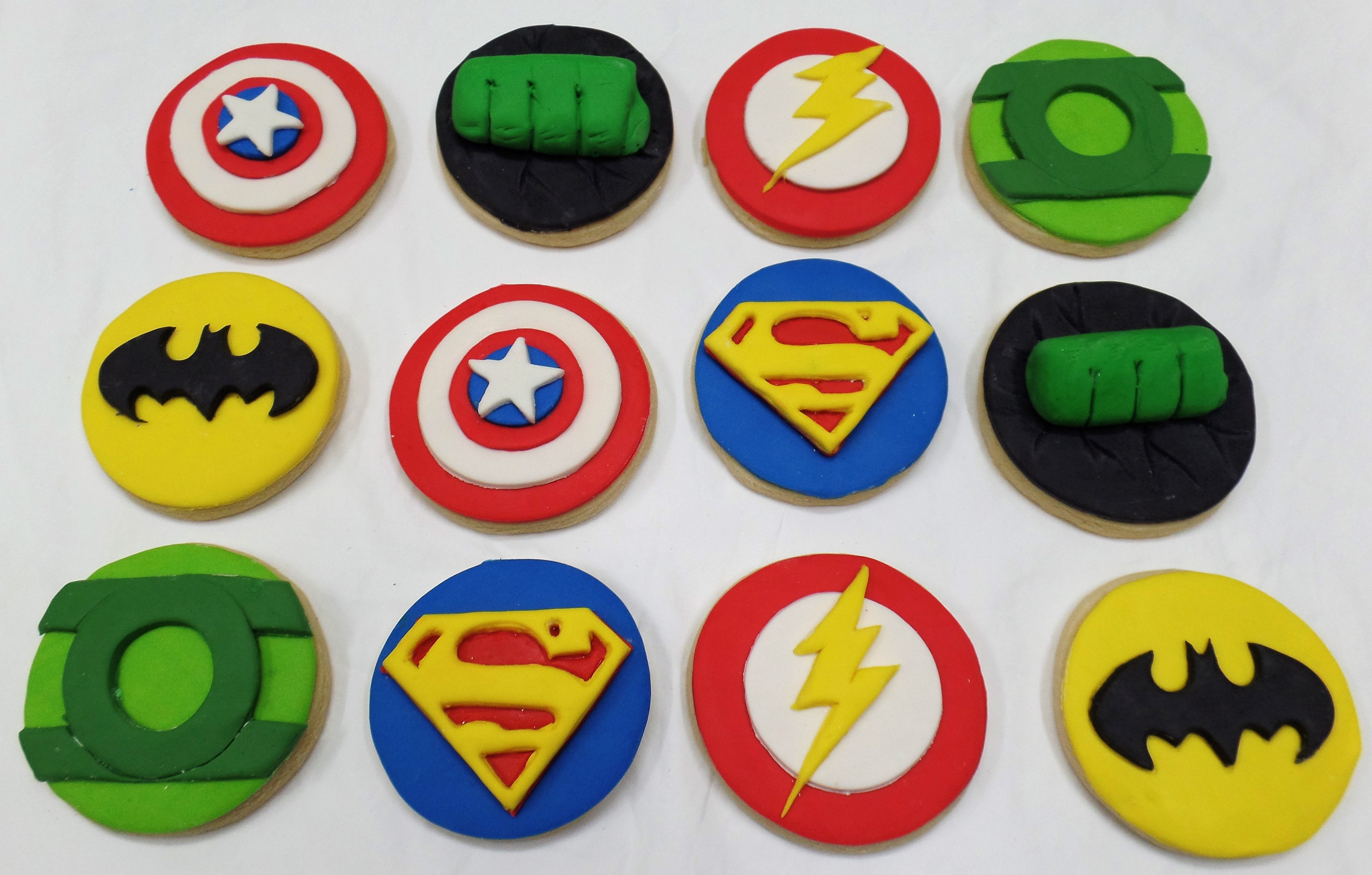 Super Hero Cookies