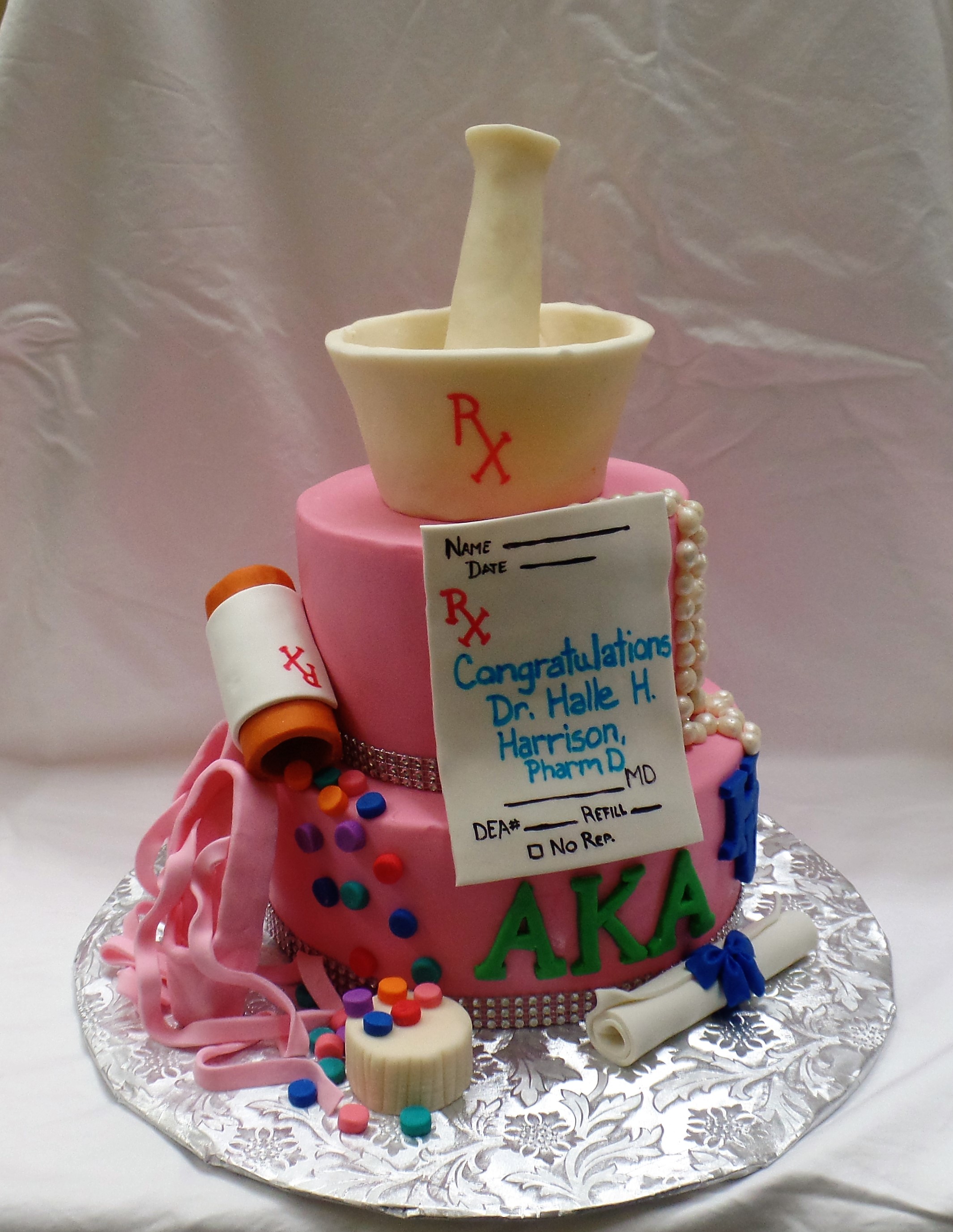 Pharmacist Graduation Cake