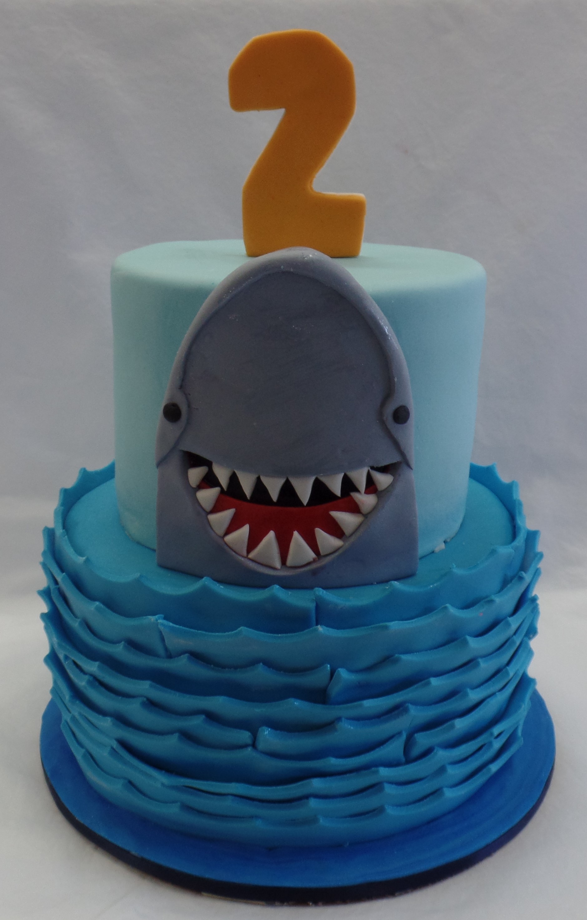 Shark Birthday Cake