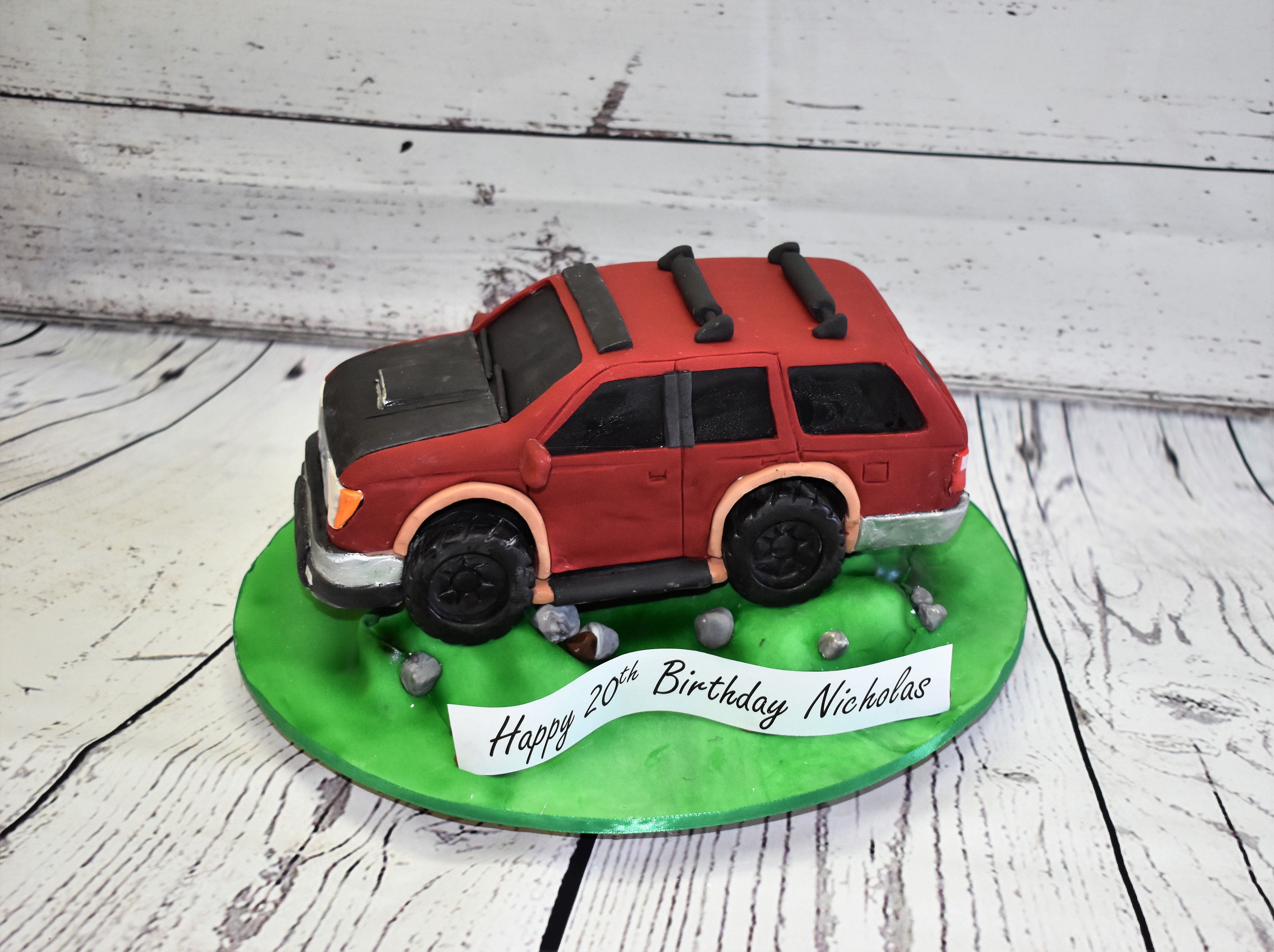 Car Birthday Cake