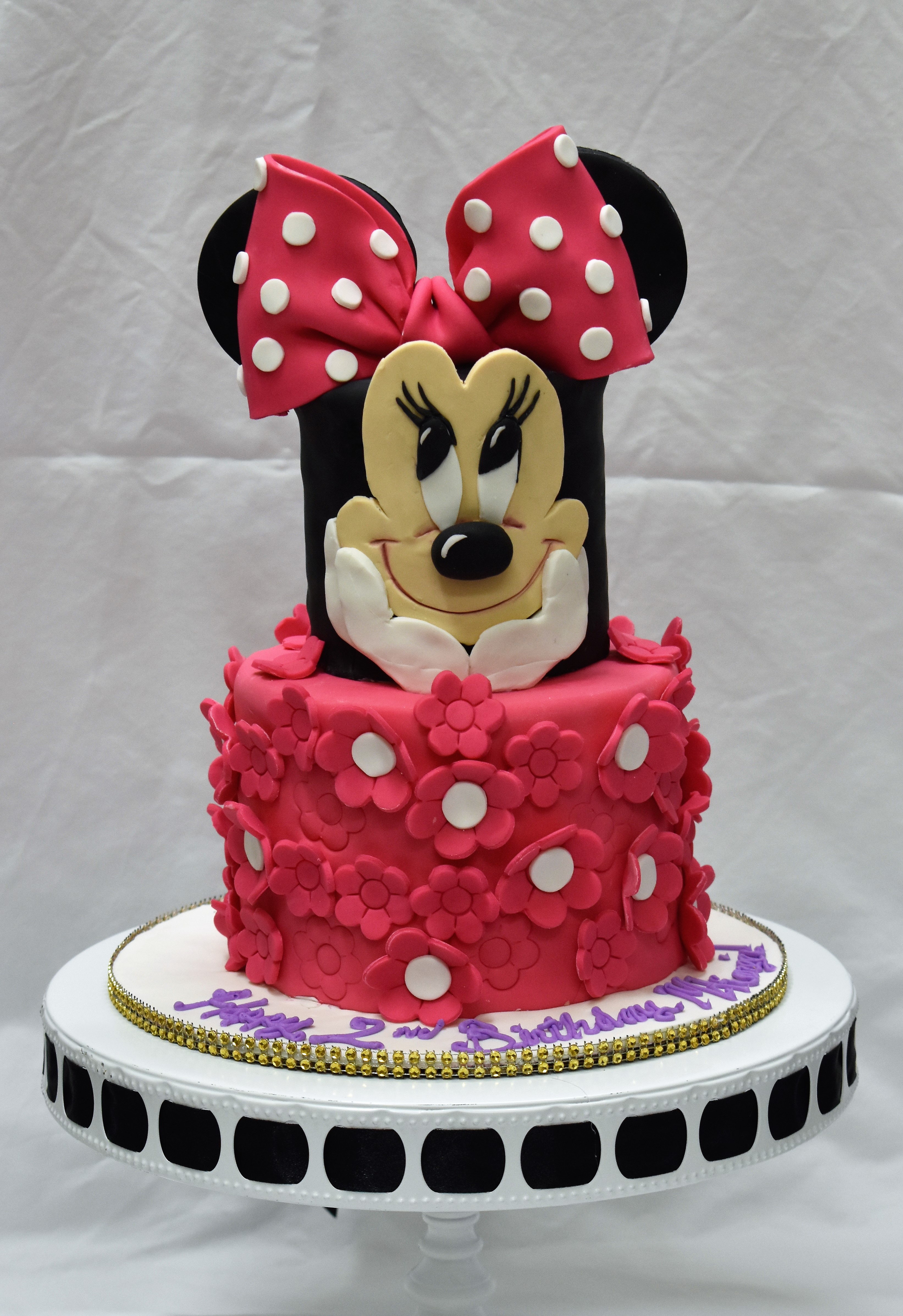 Minnie Birthday Cake