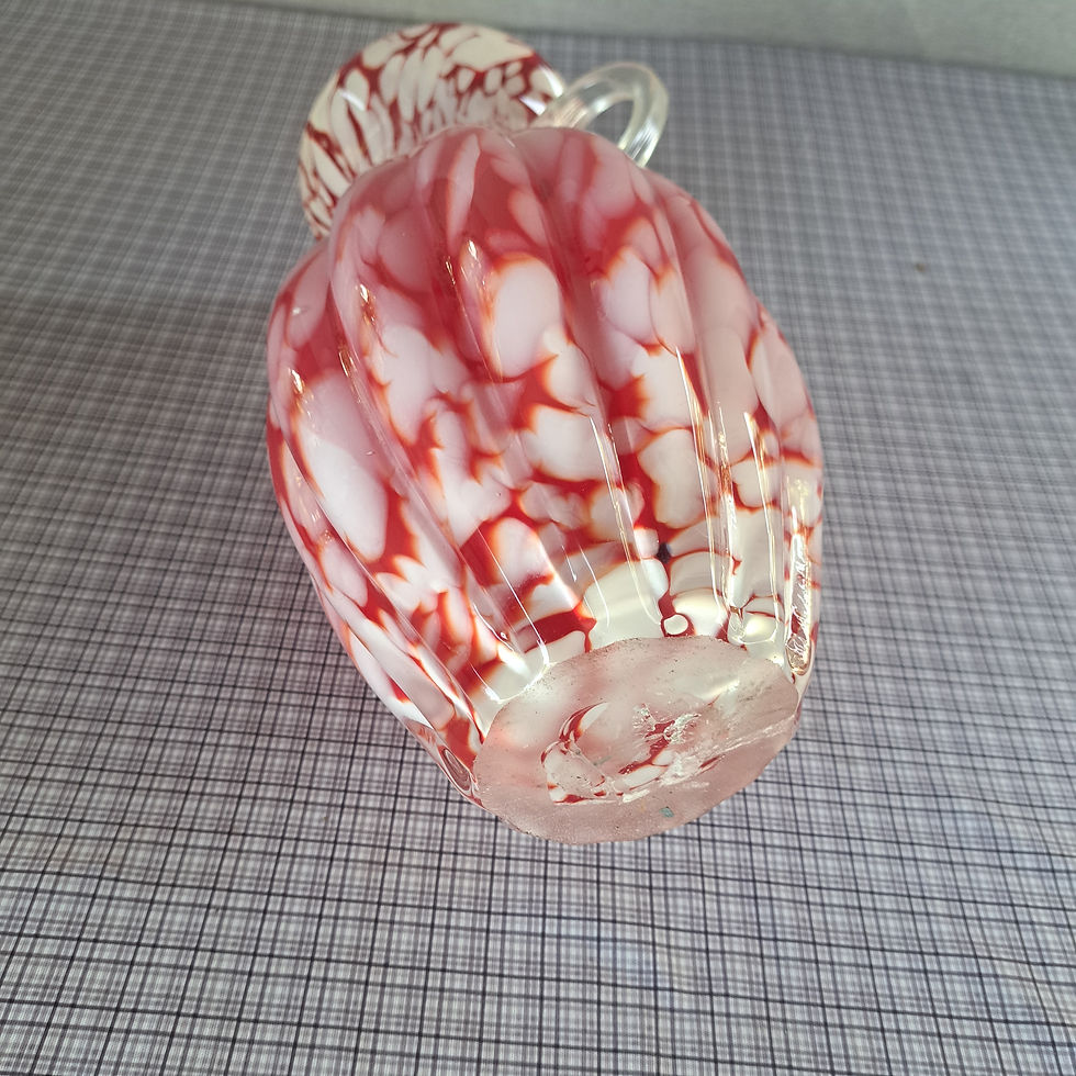 Thumbnail: Vintage hand-blown art vase