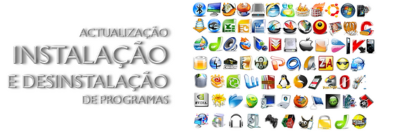 Actualização, Instalação, Desinstalação, Programas