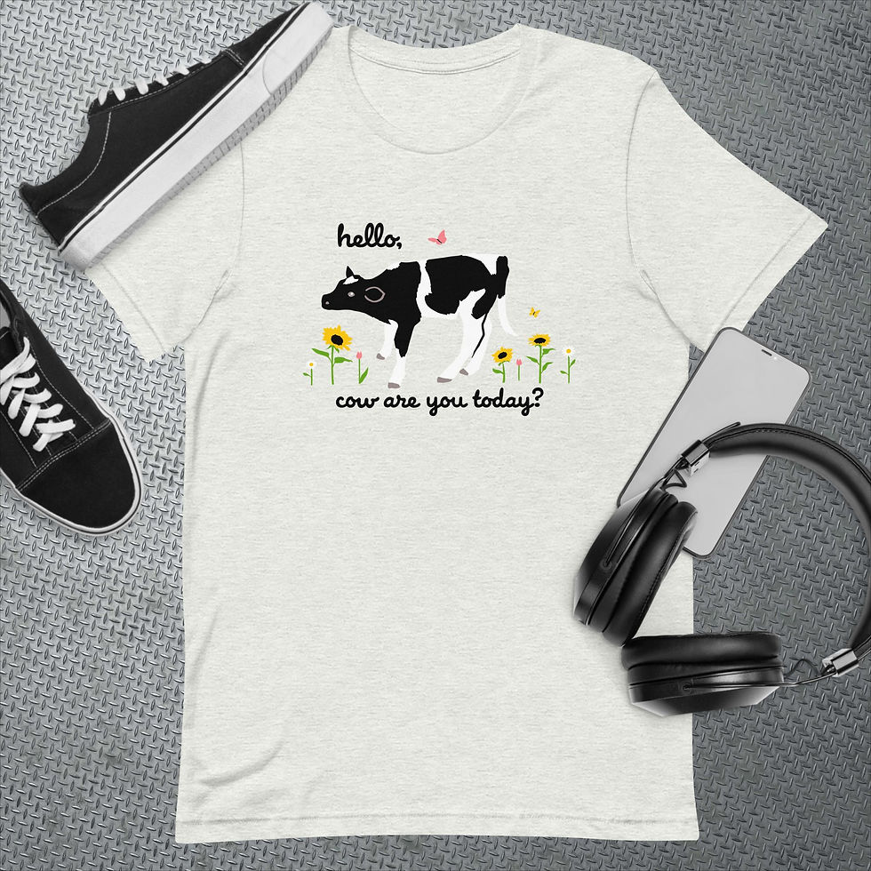 Thumbnail: Unisex T-shirt Cow Are You?