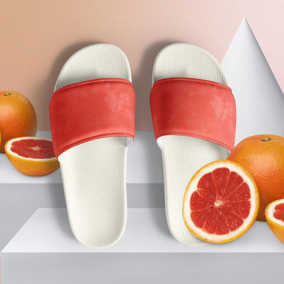Thumbnail: Men’s Slides Watercolor Orange