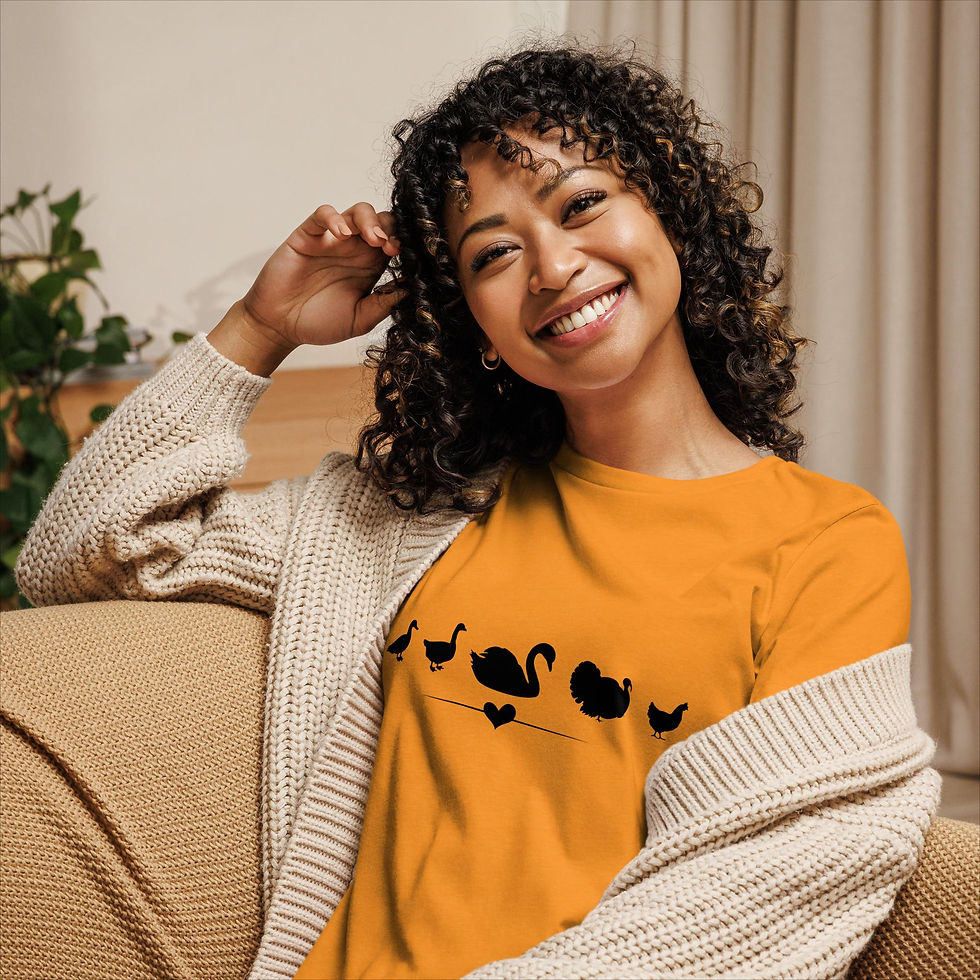 Thumbnail: Relaxed T-Shirt Birds of West Place