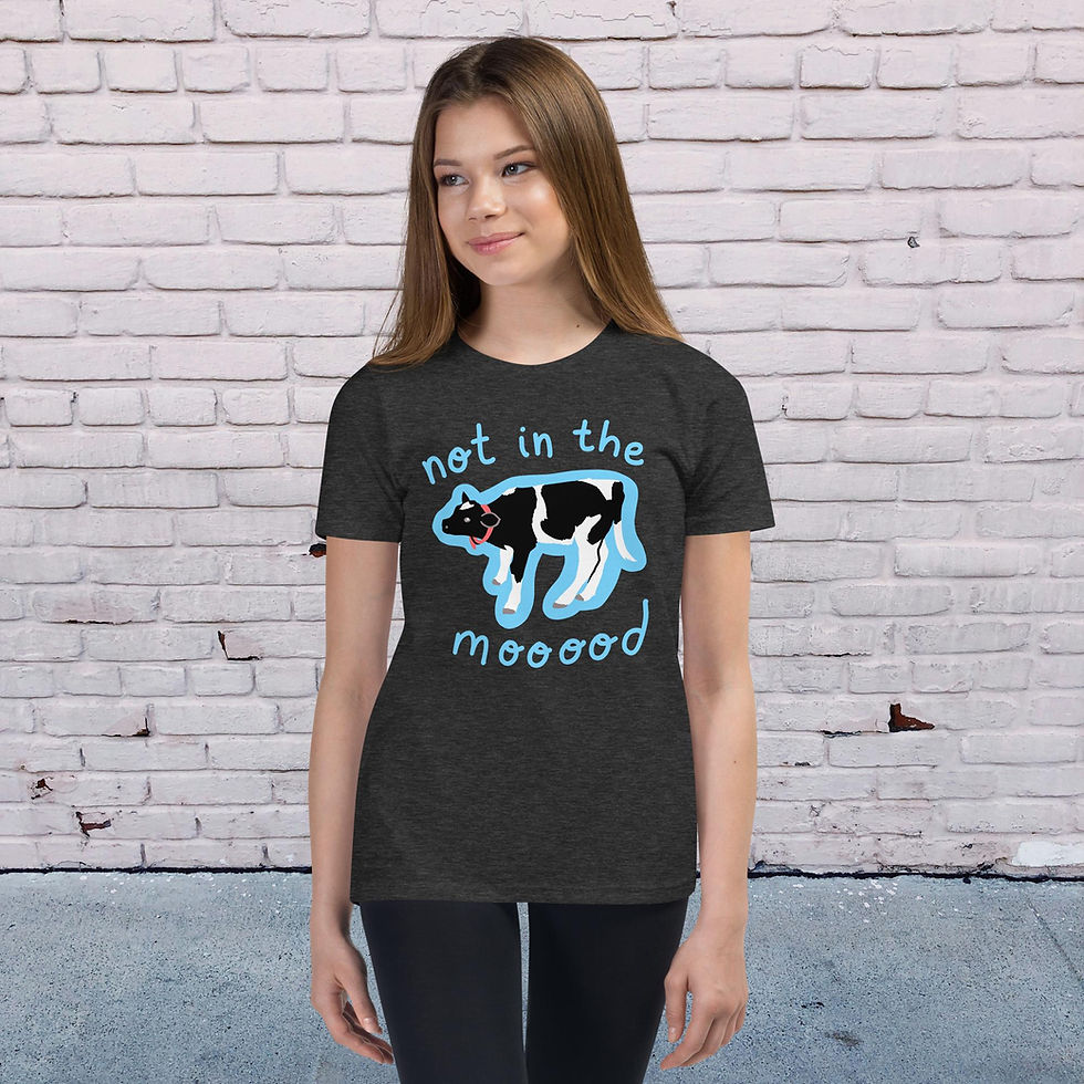 Thumbnail: Not in the Mood Youth Short Sleeve T-Shirt