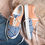 Thumbnail: Basketweave Men’s Lace-up Canvas Shoes