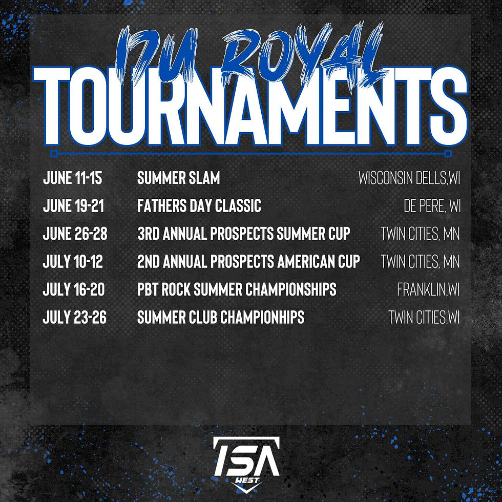 17U Baseball Tourmament Graphic