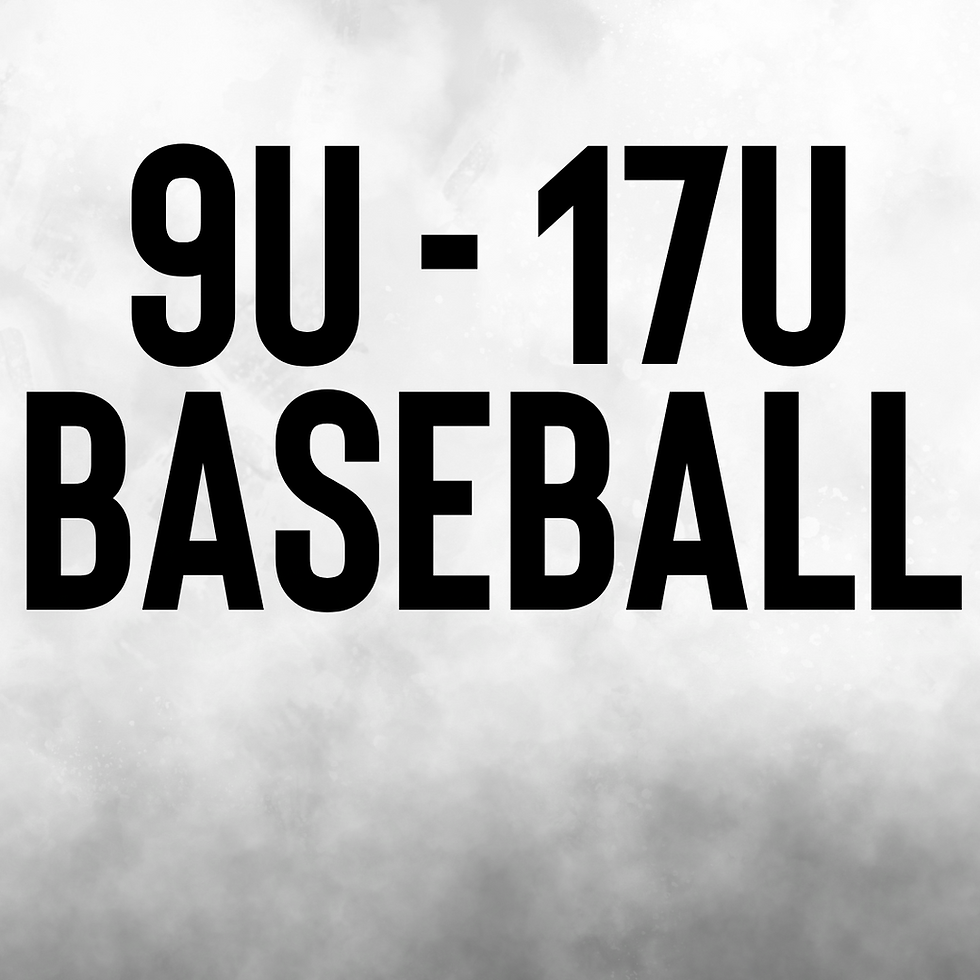Click to View - 9U - 17U Baseball Travel Team Info