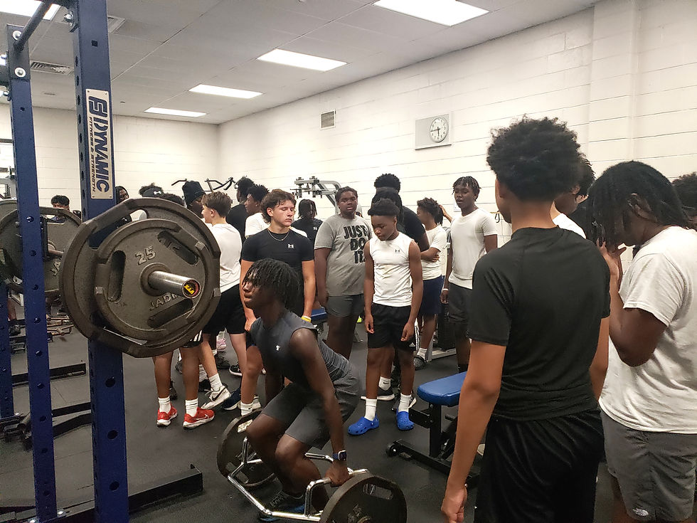 Iron sharpens iron for the Chargers. Photo by Al Thompson