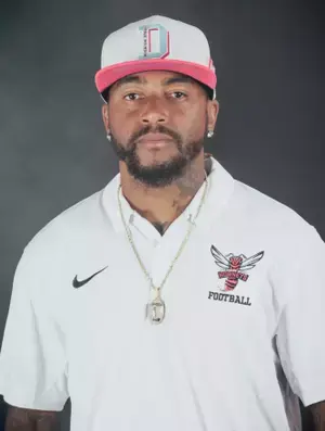 Former Eagles Pro Bowl wide receiver DeSean Jackson will debut as head coach at Delaware State. Photo from dsuhornets.com