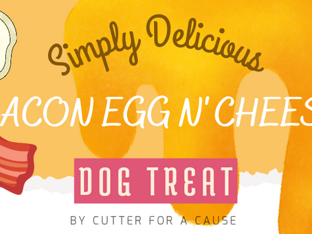 BACON EGG N' CHEESE DIY DOG TREAT