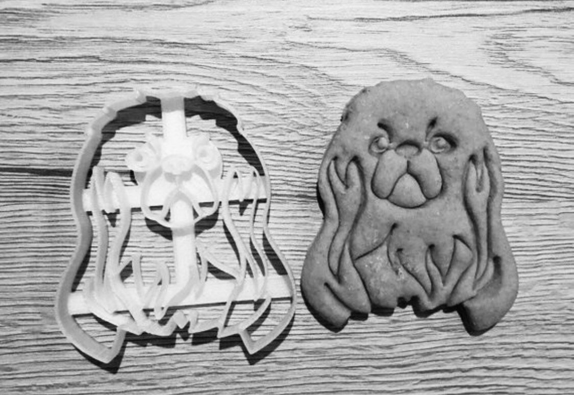 The Pekingese cookie cutter - Pekingese cookie - Pekingese dog treats