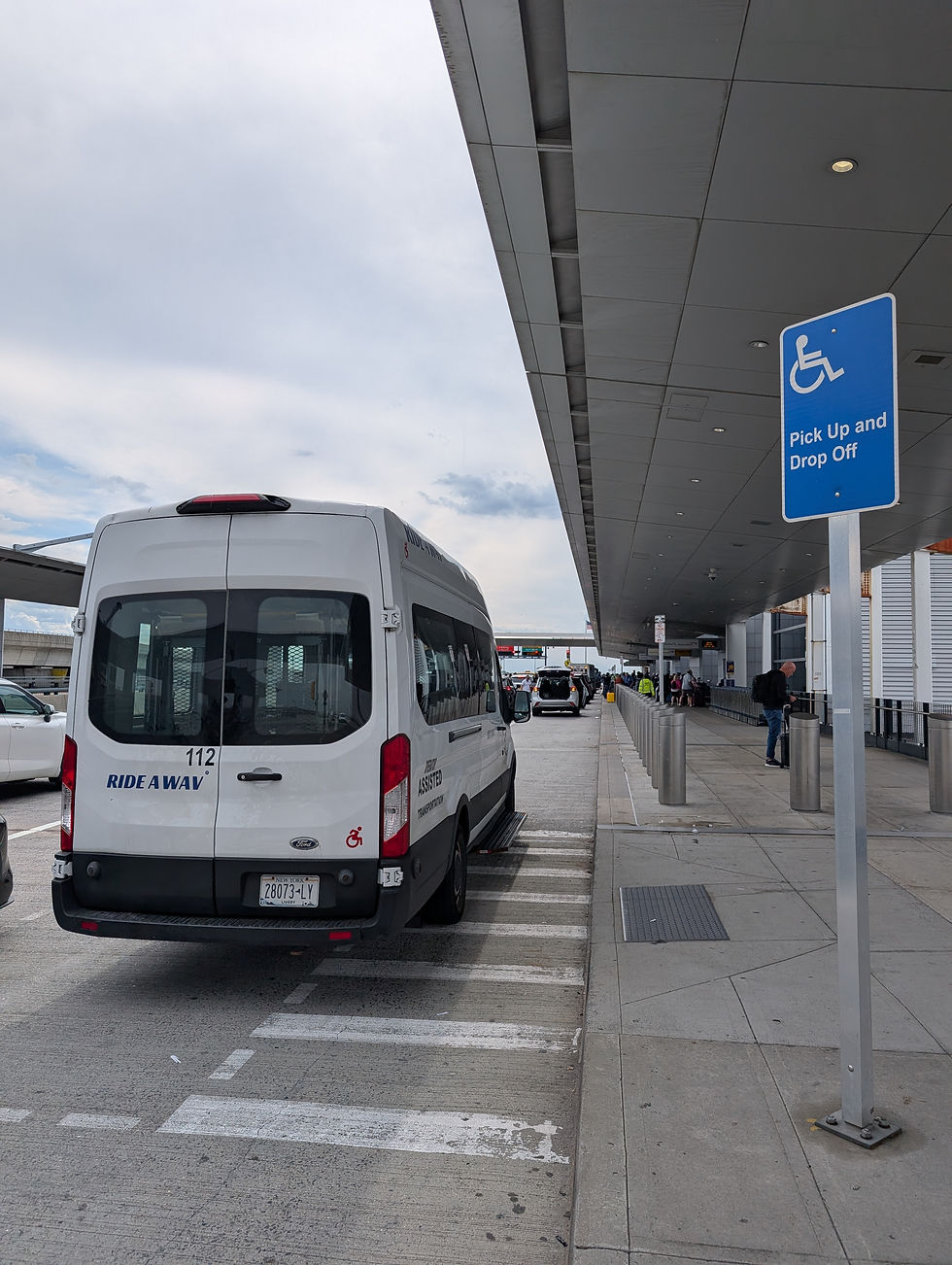 ride a wav at the airport