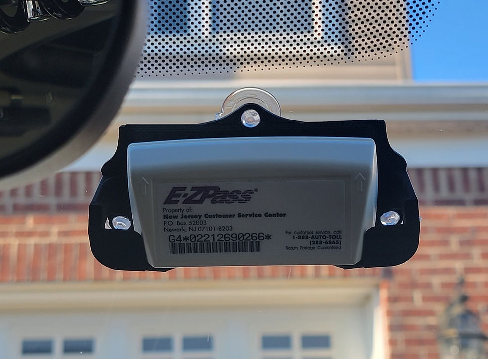 Thumbnail: Cat Paw Toll Transponder Holder for New Fastrak, EZ Pass, and I-Pass 3 Point Mou